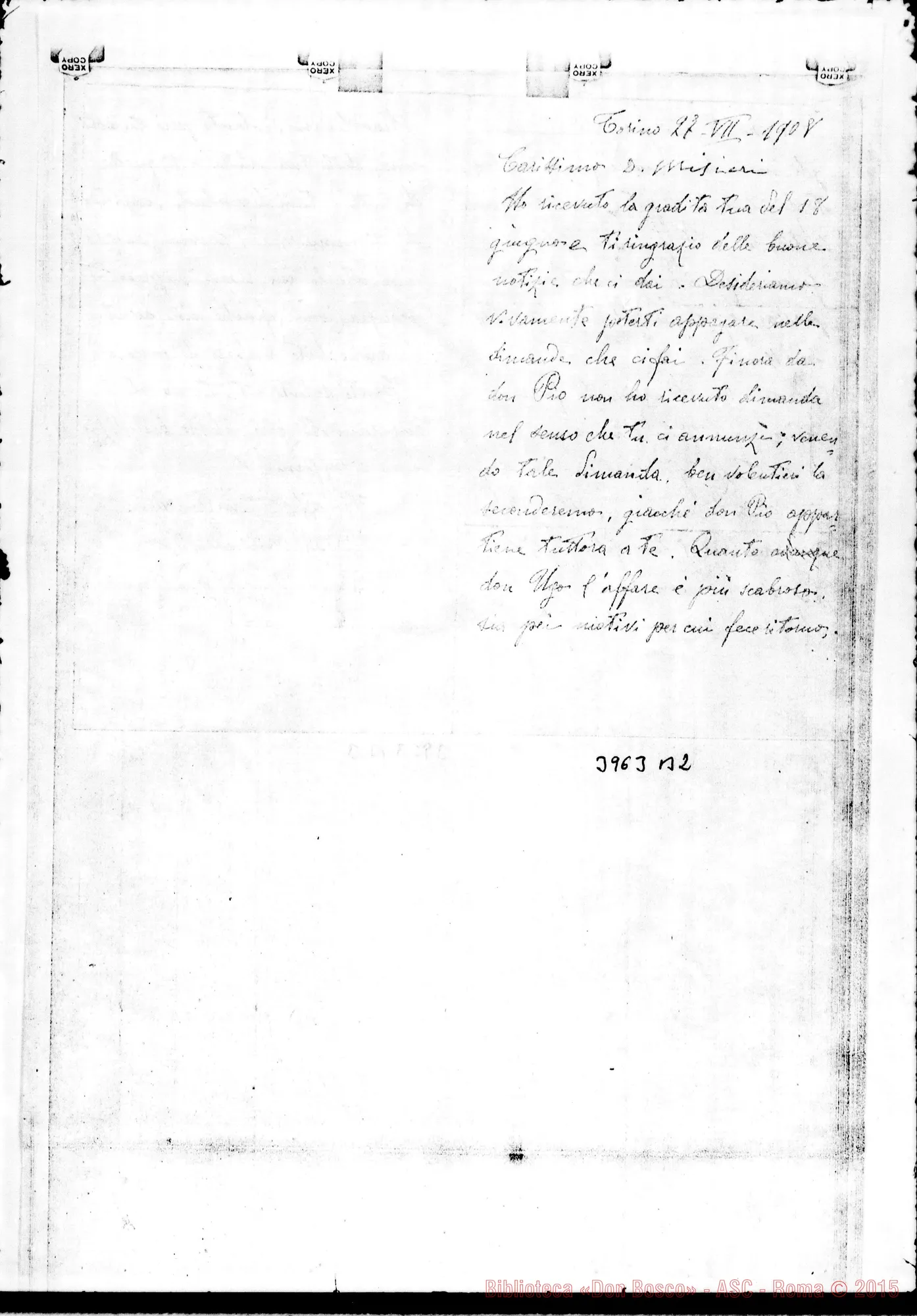 Fotogramma B 2 — « « Torino, 27-07-1908
