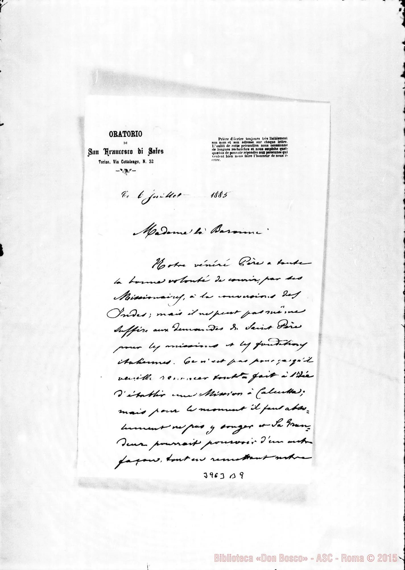 Fotogramma B 9 — Monin, baronessa Torino, 6-07-1885
