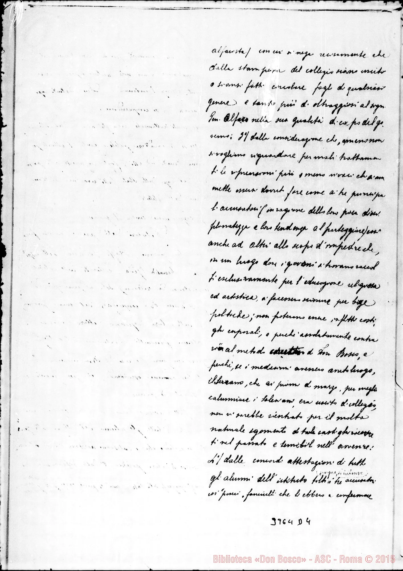 Fotogramma D 4 — « « Torino, 11-11-1896 Cfr. orig.