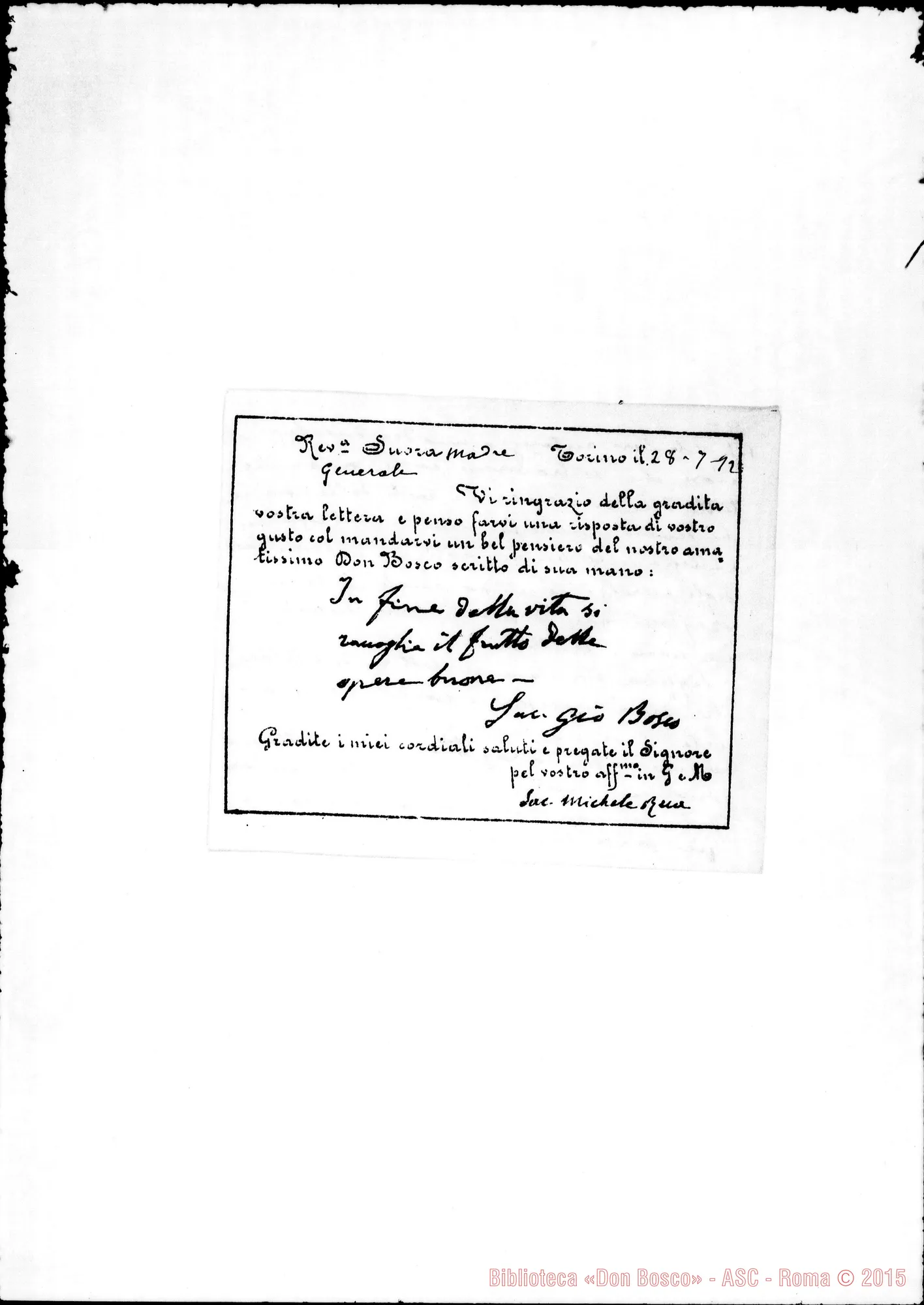 Fotogramma D 2 — « « Torino, 28-07-1892