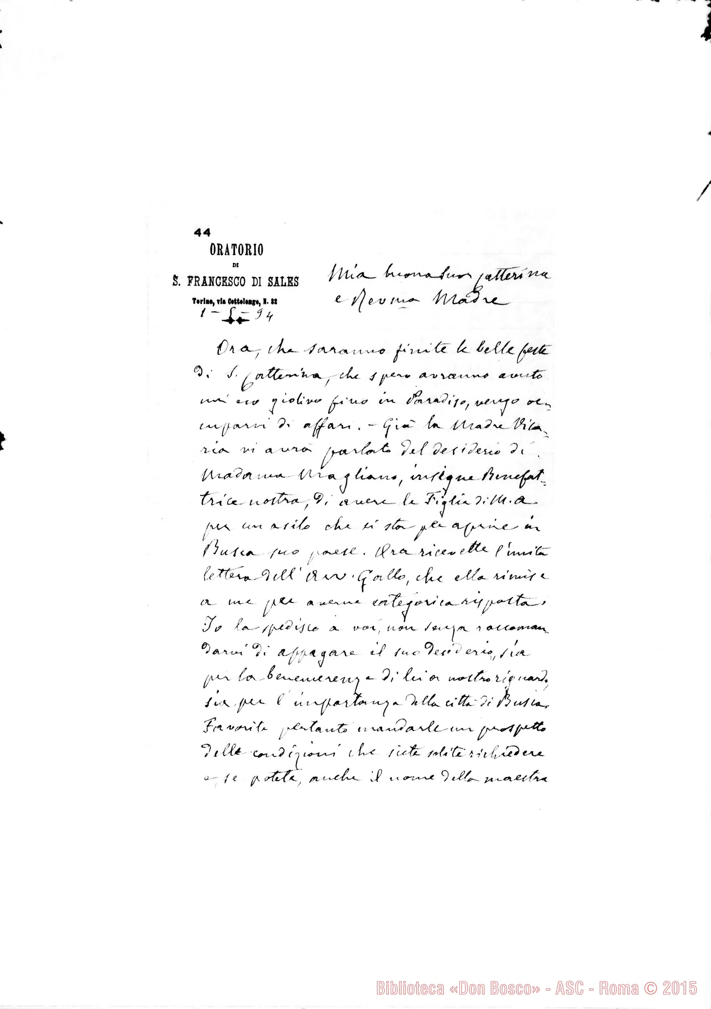 Fotogramma A 2 — « ' Torino, 1-05-1894