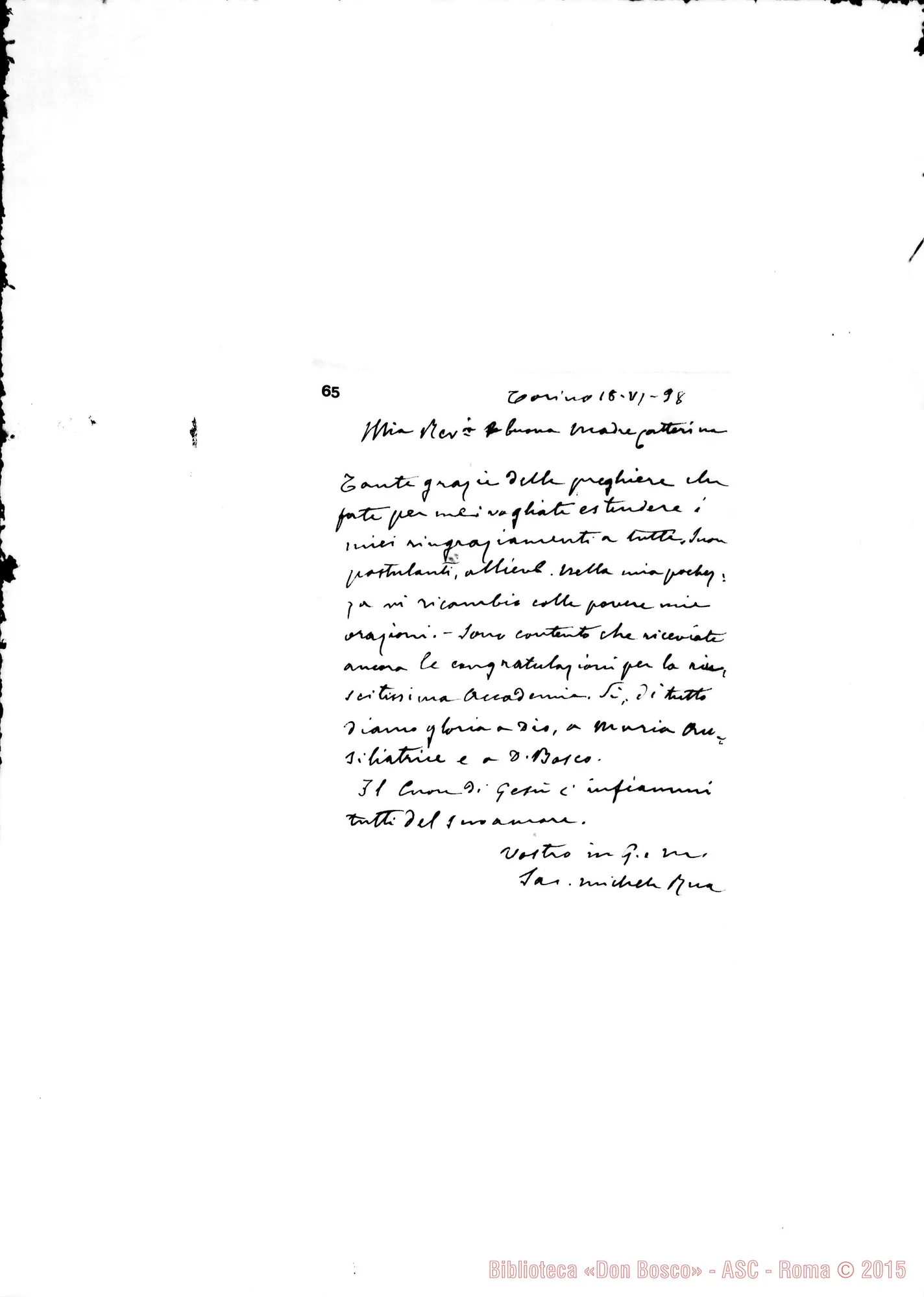 Fotogramma D 8 — « Torino, 18-06-1898