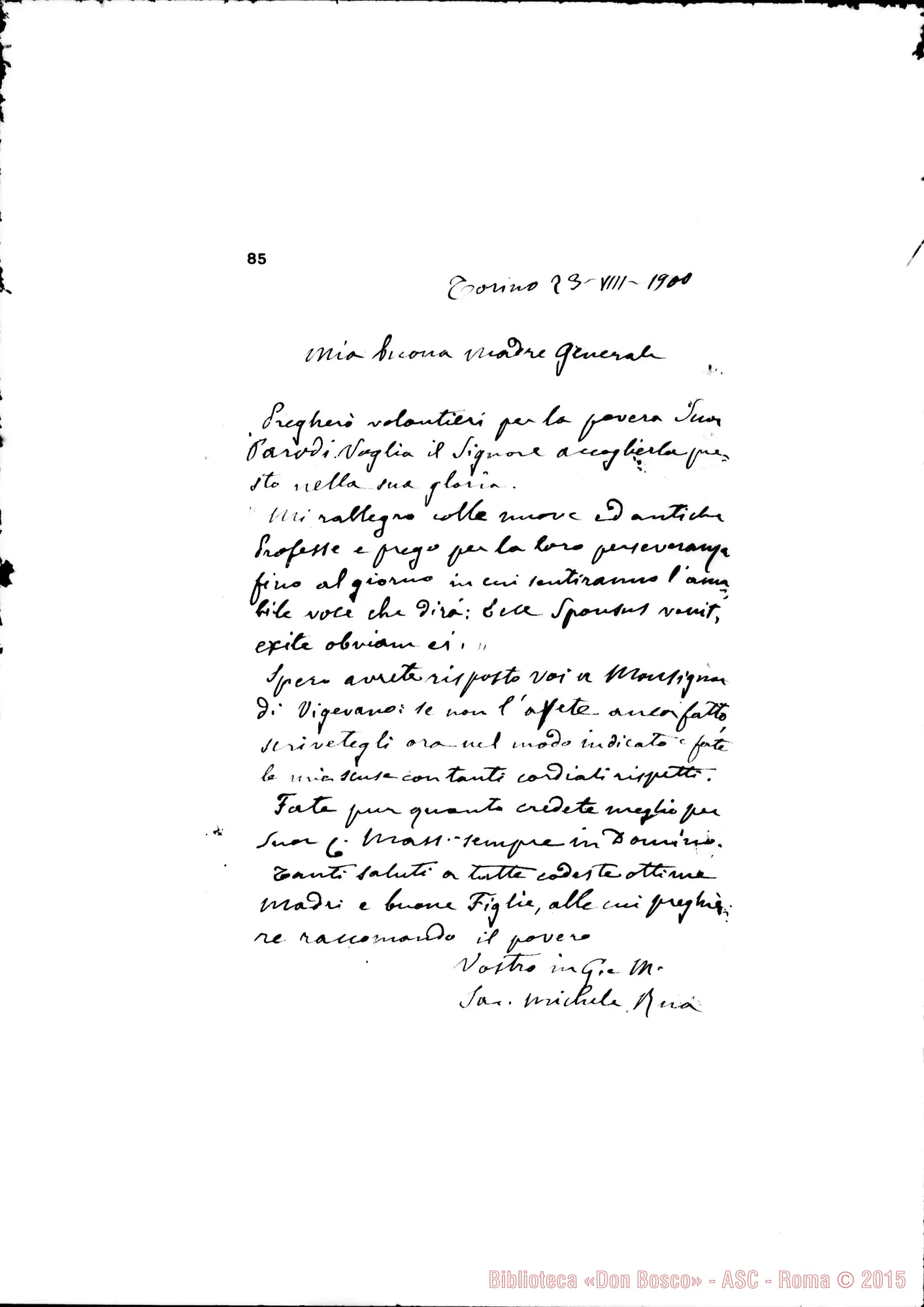 Fotogramma B 6 — « Torino, 23-08-1900