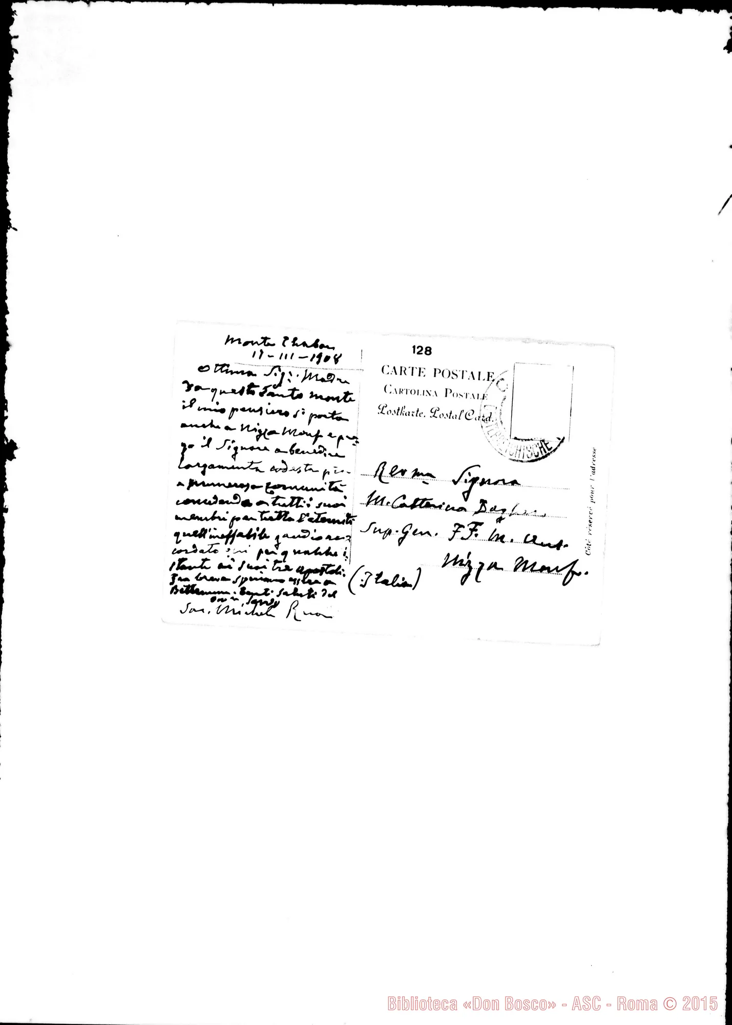 Fotogramma C 2 — « Monte Thabor, 17-03-1908
