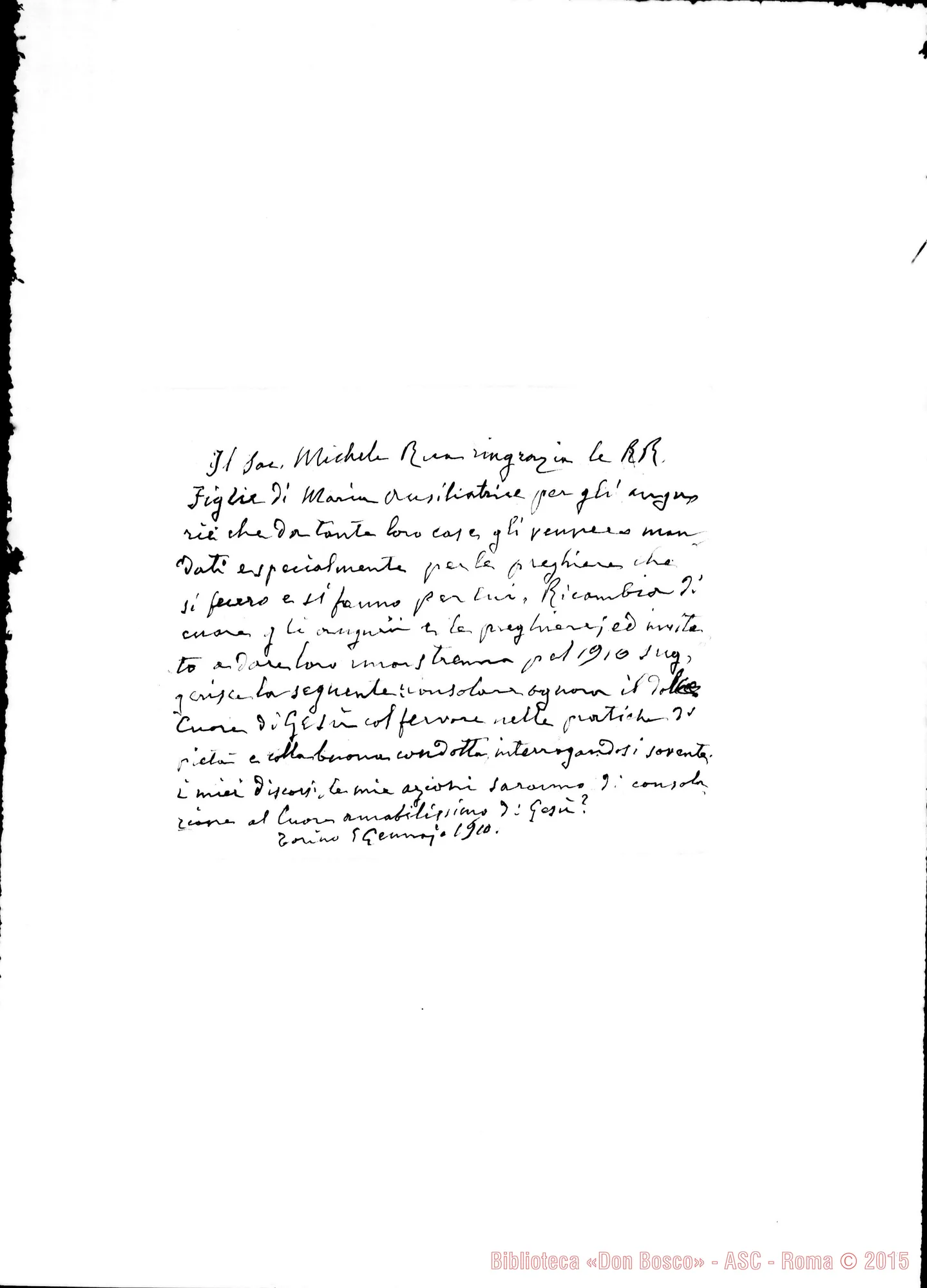 Fotogramma D 8 — « « « Torino, 5-01-1910