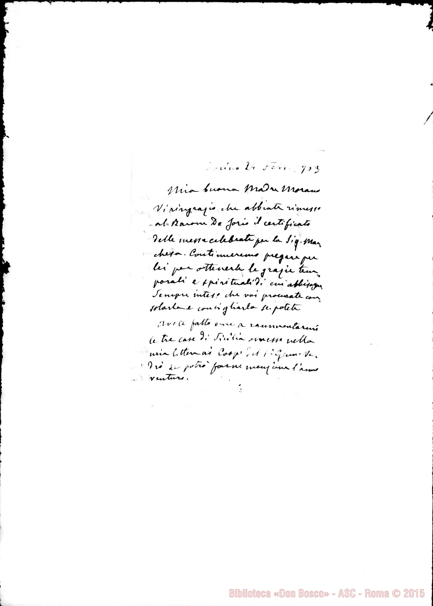 Fotogramma B 7 — « « Torino, 24-02-1903