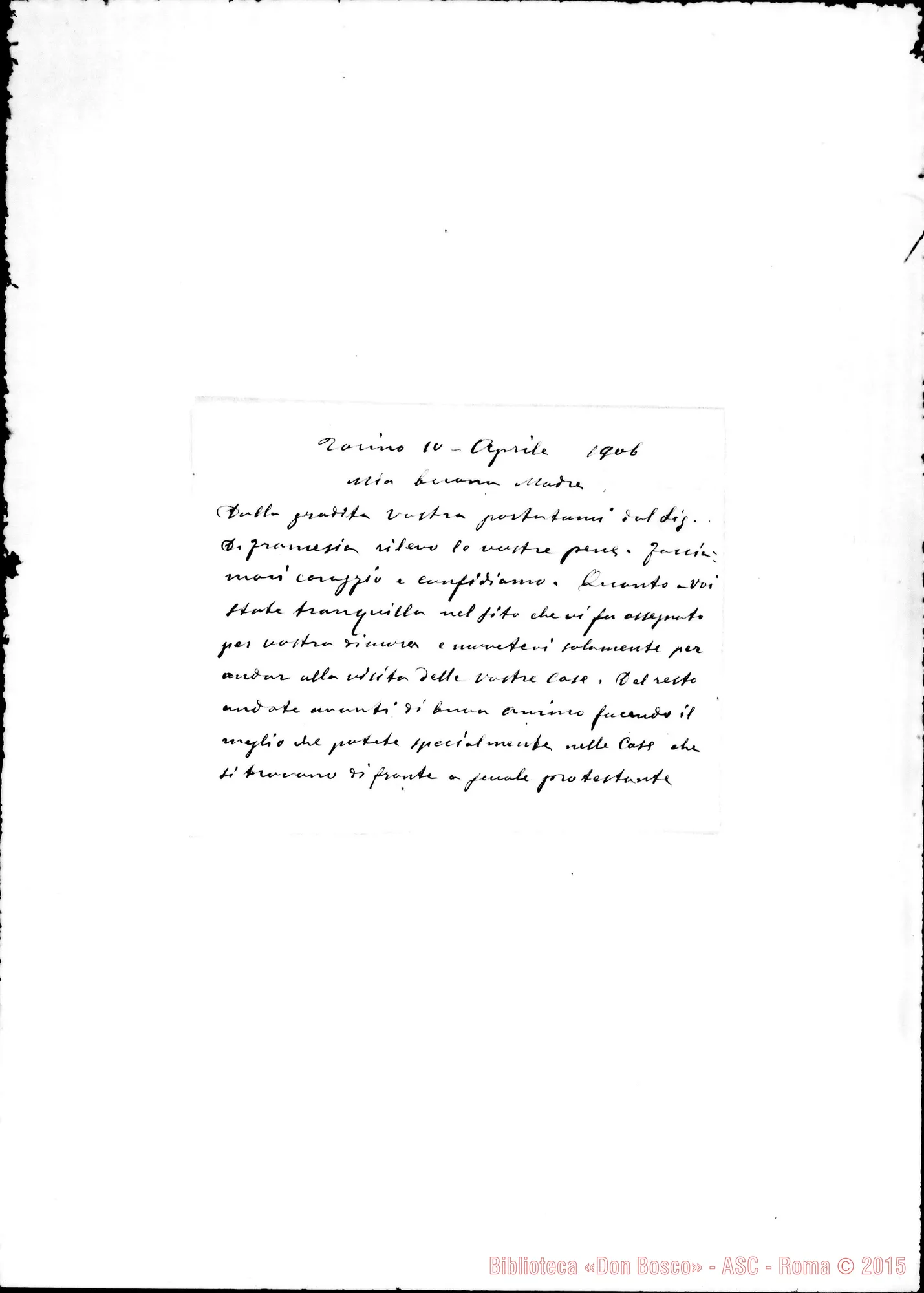 Fotogramma D 12 — « « Torino, 10-04-1906
