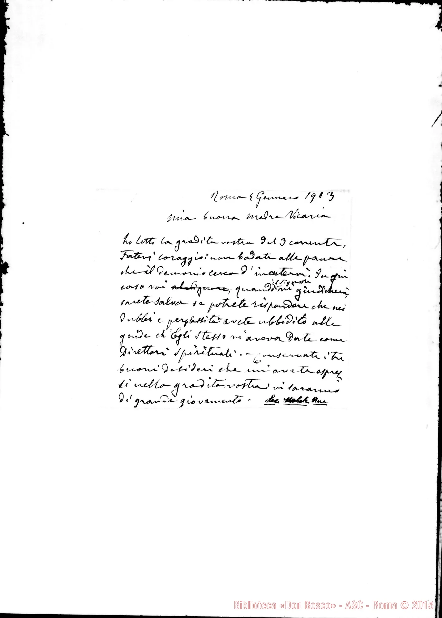 Fotogramma B 12 — « « Roma, 5-01-1903