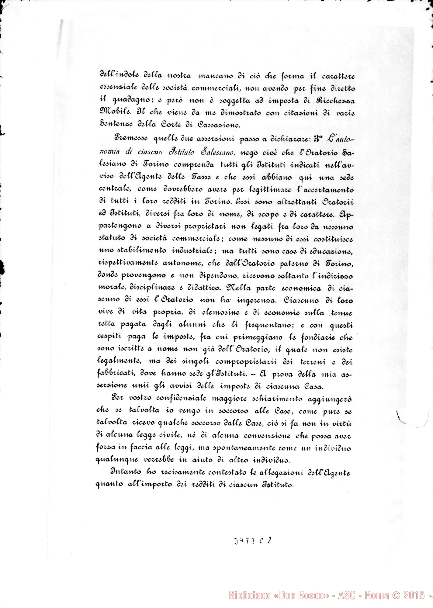 Fotogramma C 2 — 31-12-1891: L’Agente delle Imposte. Stampato