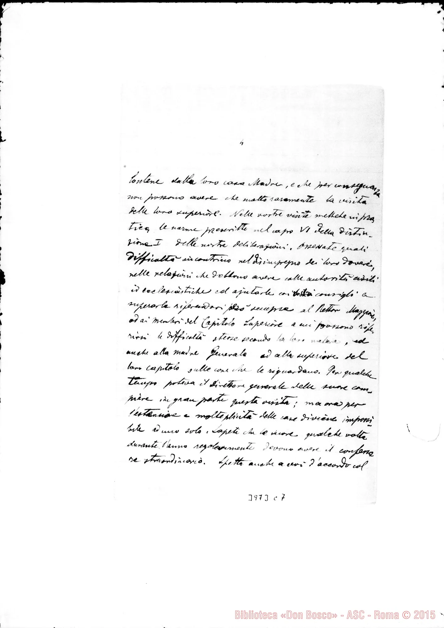 Fotogramma C 7 — 7-01-1892: Avvisi agli Ispettori che cominciano le visite alle Case. Ms. eoa firma autogr. Rua