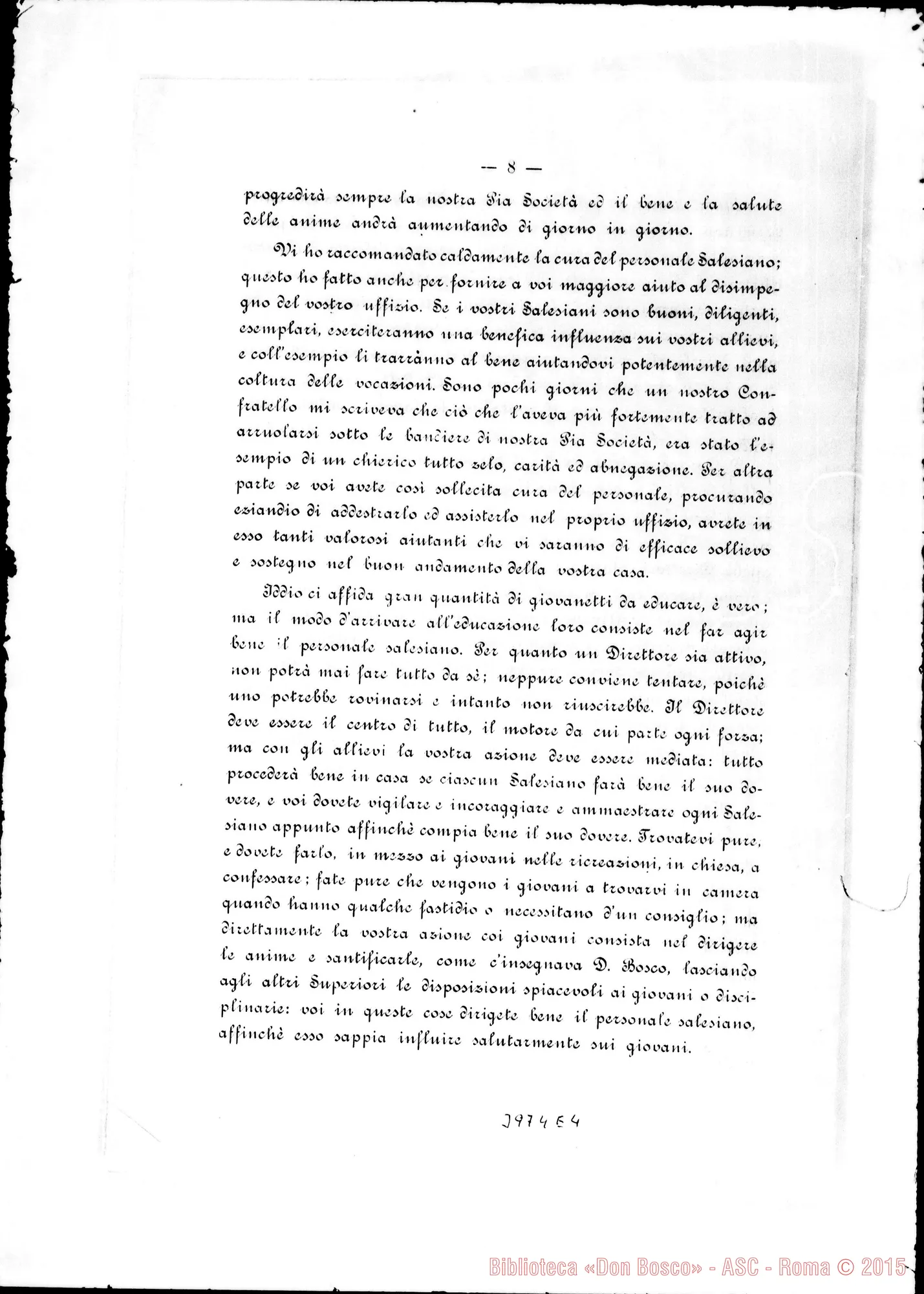 Fotogramma E 4 — 25-04-1901: Don Rinaldi nuovo Prefetto. Tre Ispettorie in Spagna. Stampato