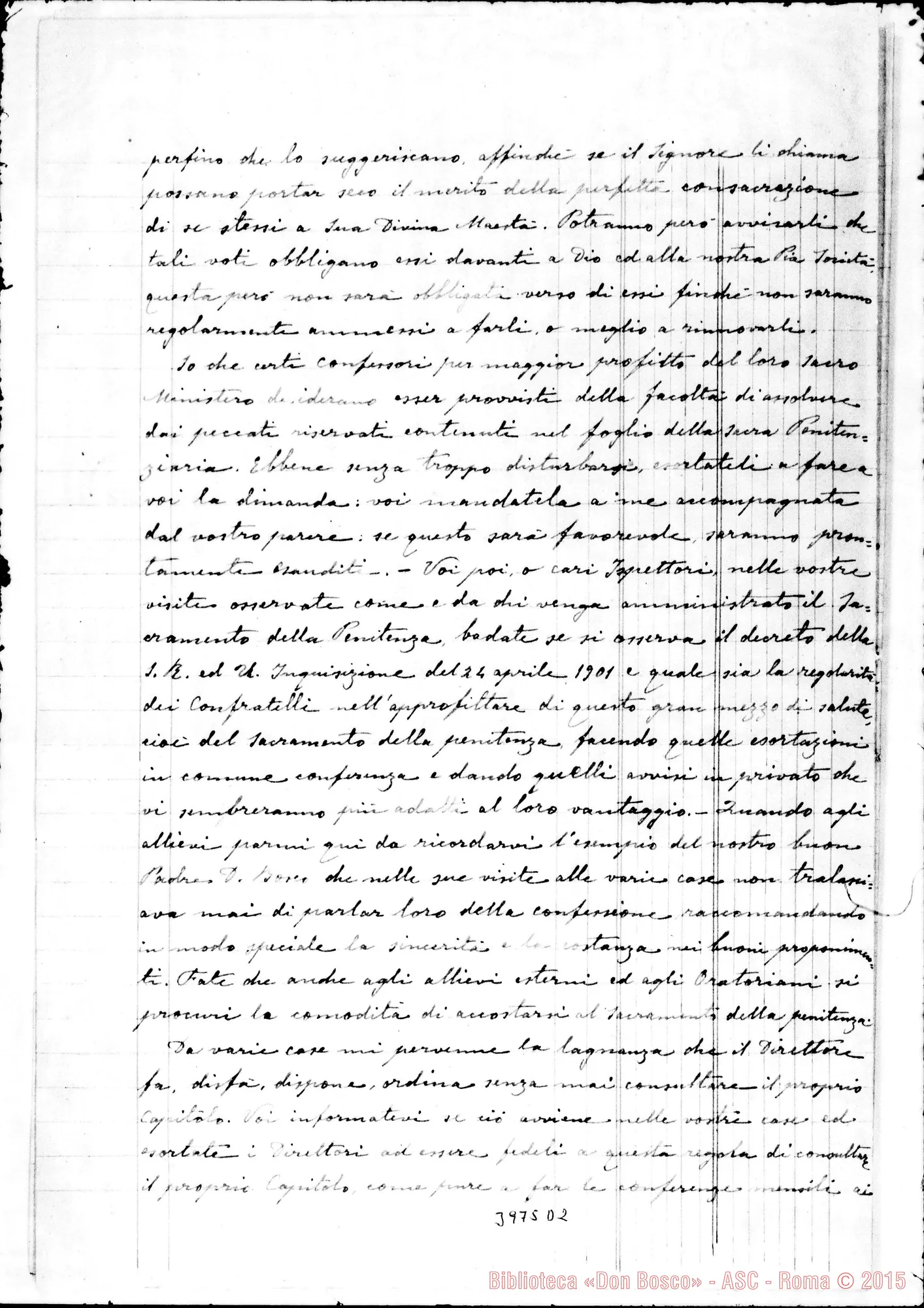 Fotogramma D 2 — 25-11- I Salesiani E le F.M.A.. Ms. allogr. E stampato