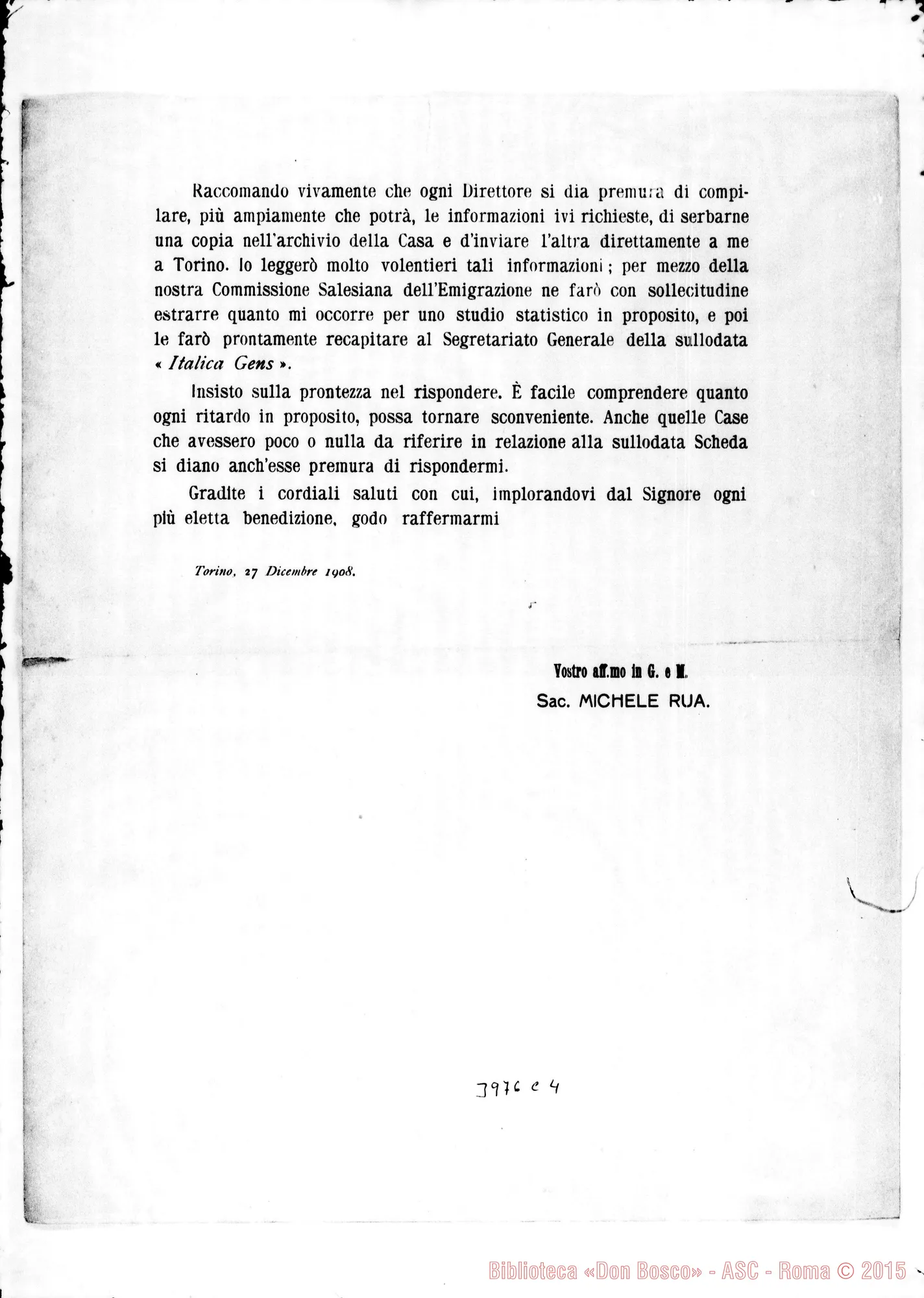 Fotogramma C 4 — 27-12-1908: Associazione Nazionale per soccorrere i Missionari. Stampato
