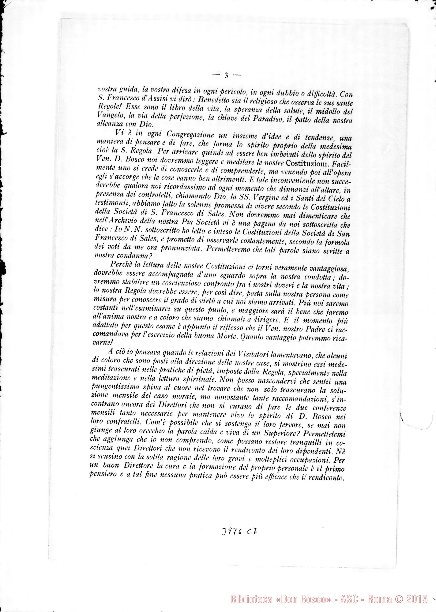 Fotogramma C 7 — 1-12-1909: Riflessioni dopo la visita straordinaria. Stampato