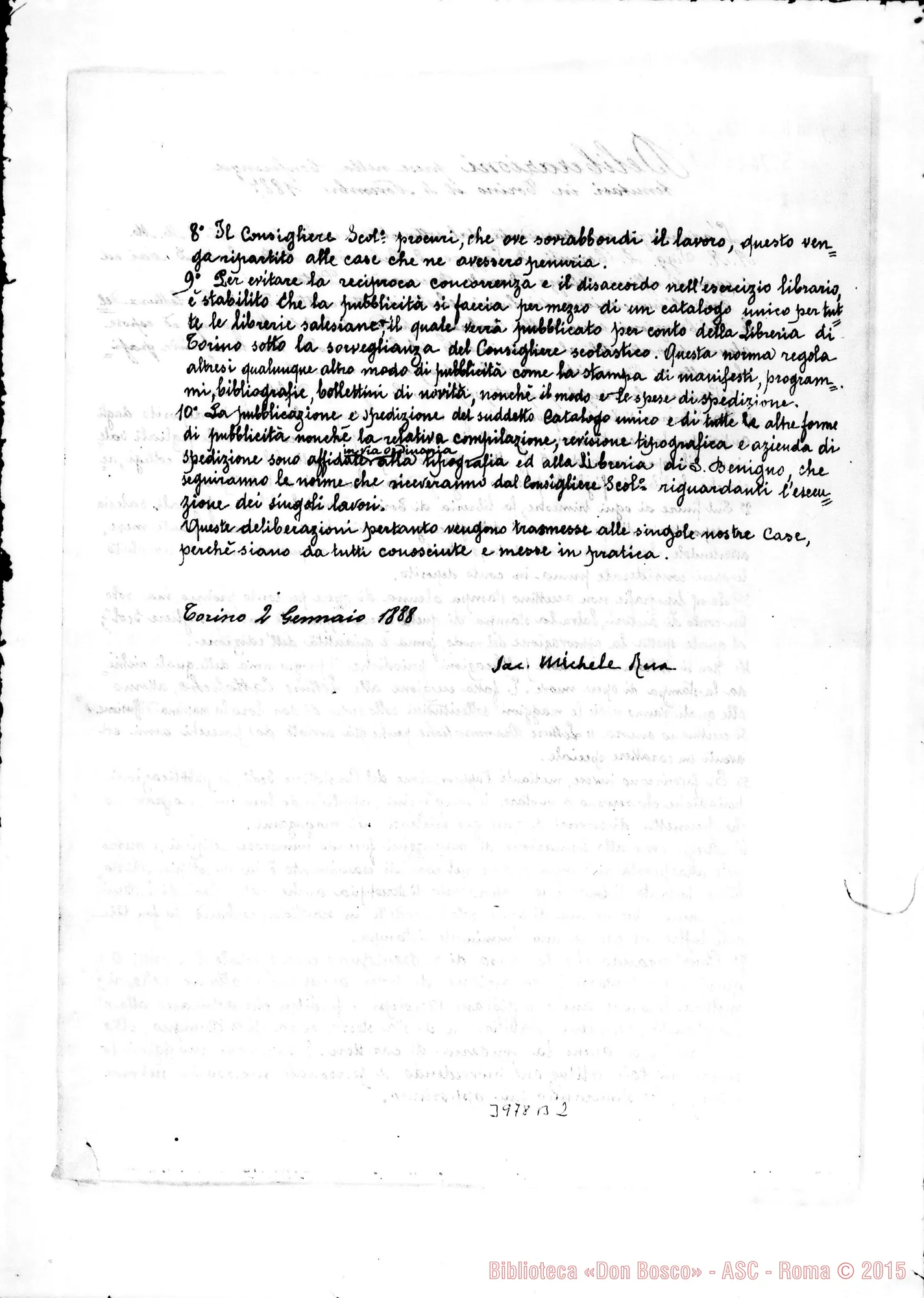 Fotogramma B 2 — 2-01-1888: Le aziende grafiche della Società. Omeotipia