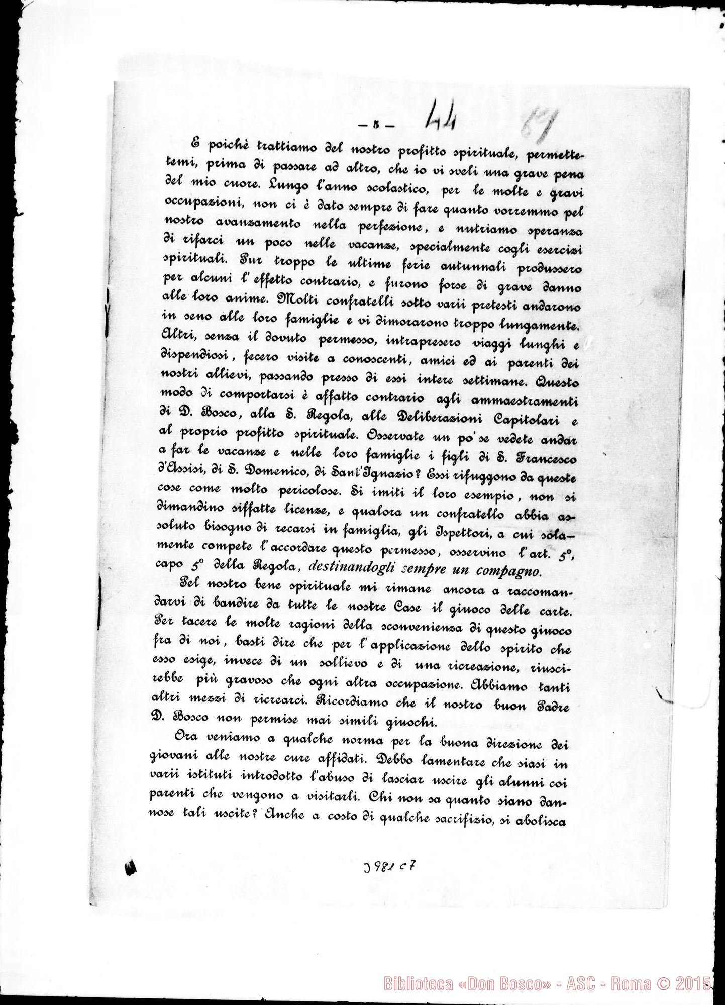 Fotogramma C 7 — 1-01-1895: Notizie E raccomandazioni. Stampato