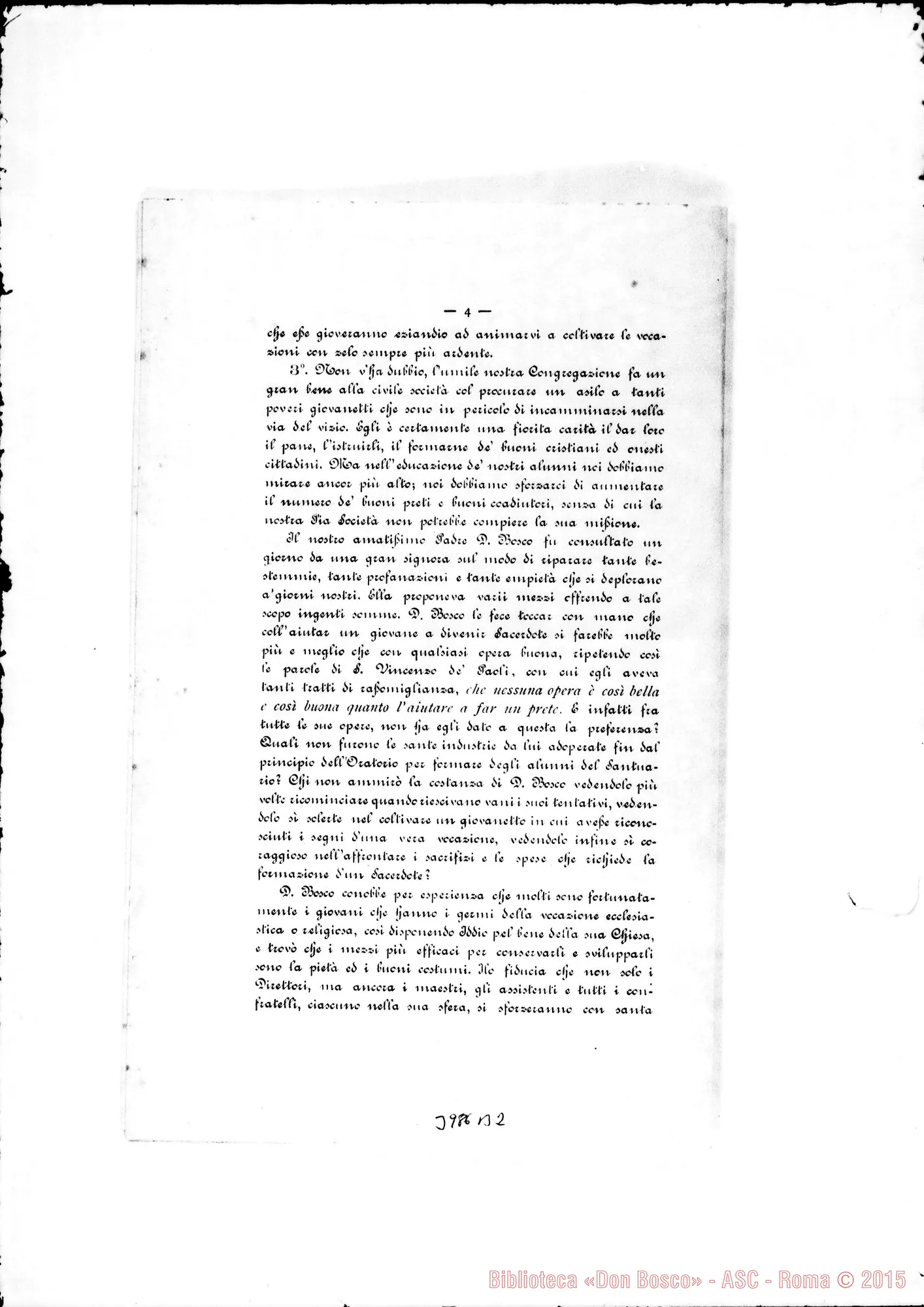 Fotogramma B 2 — 29-01-1894: Lettera Edificante n. 2