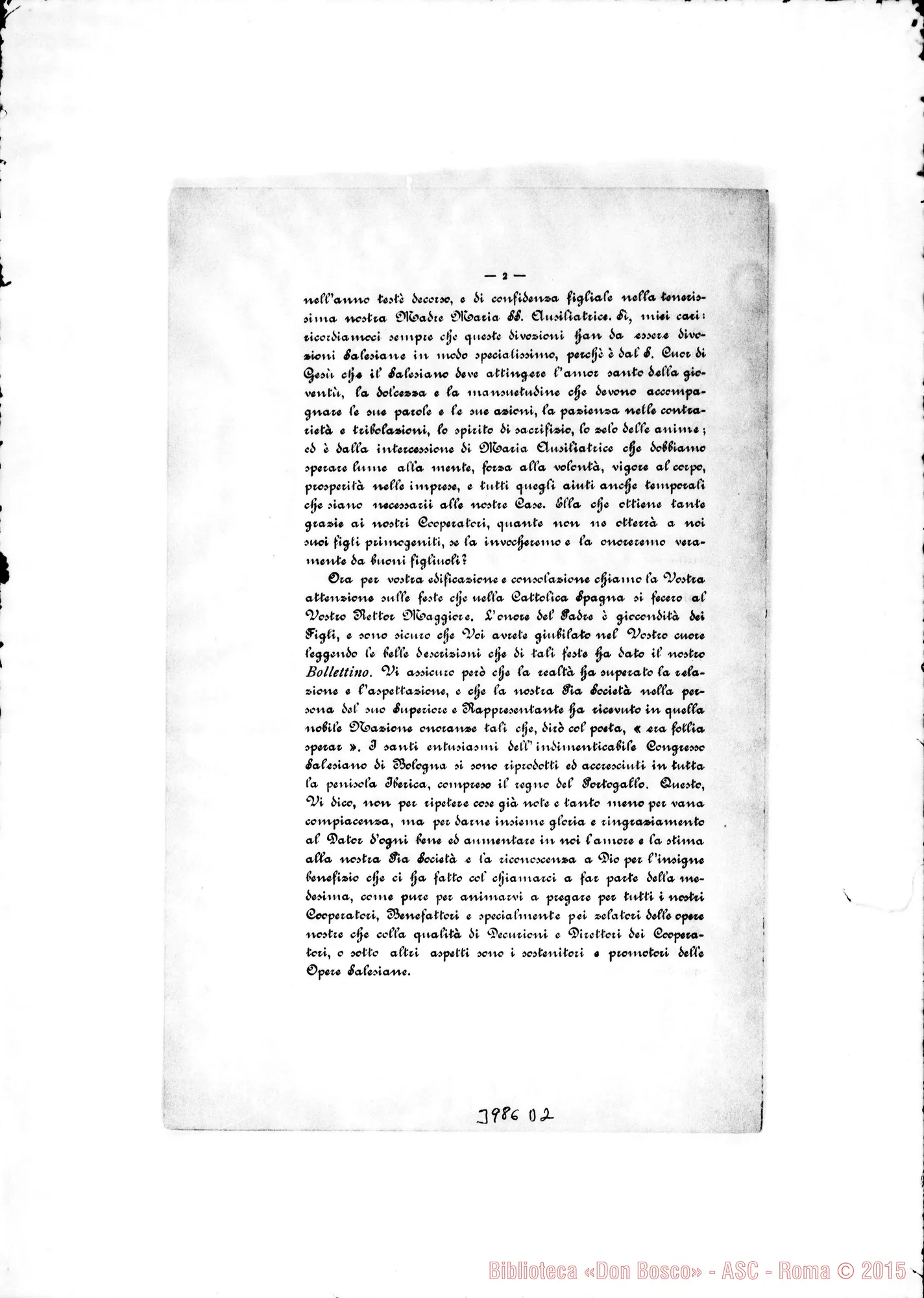Fotogramma D 2 — 20-01-1900: Lettera Edificante n. 5