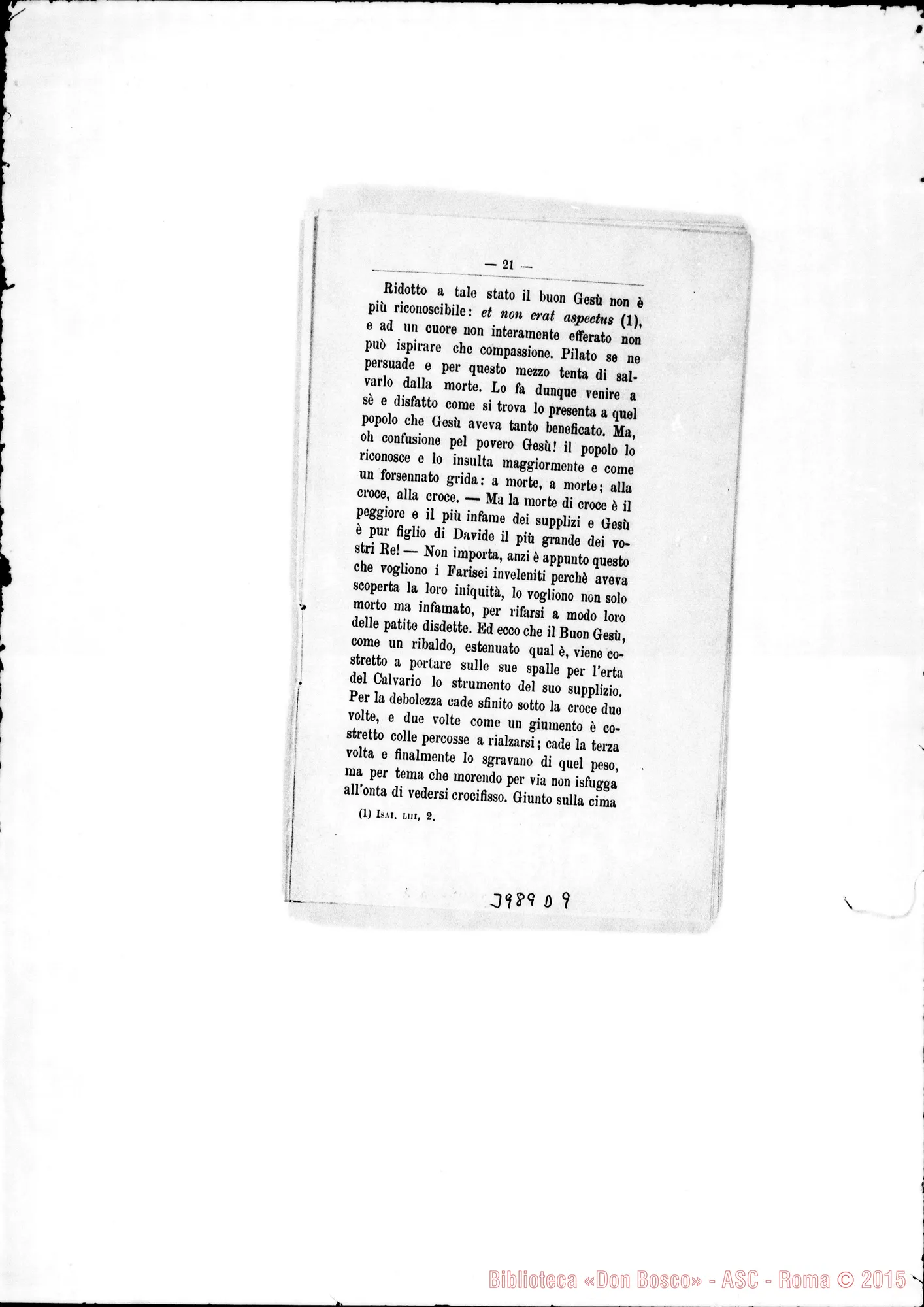 Fotogramma D 9 — 31-12-1902: Gesù: fonte dell’allegria. Stampato
