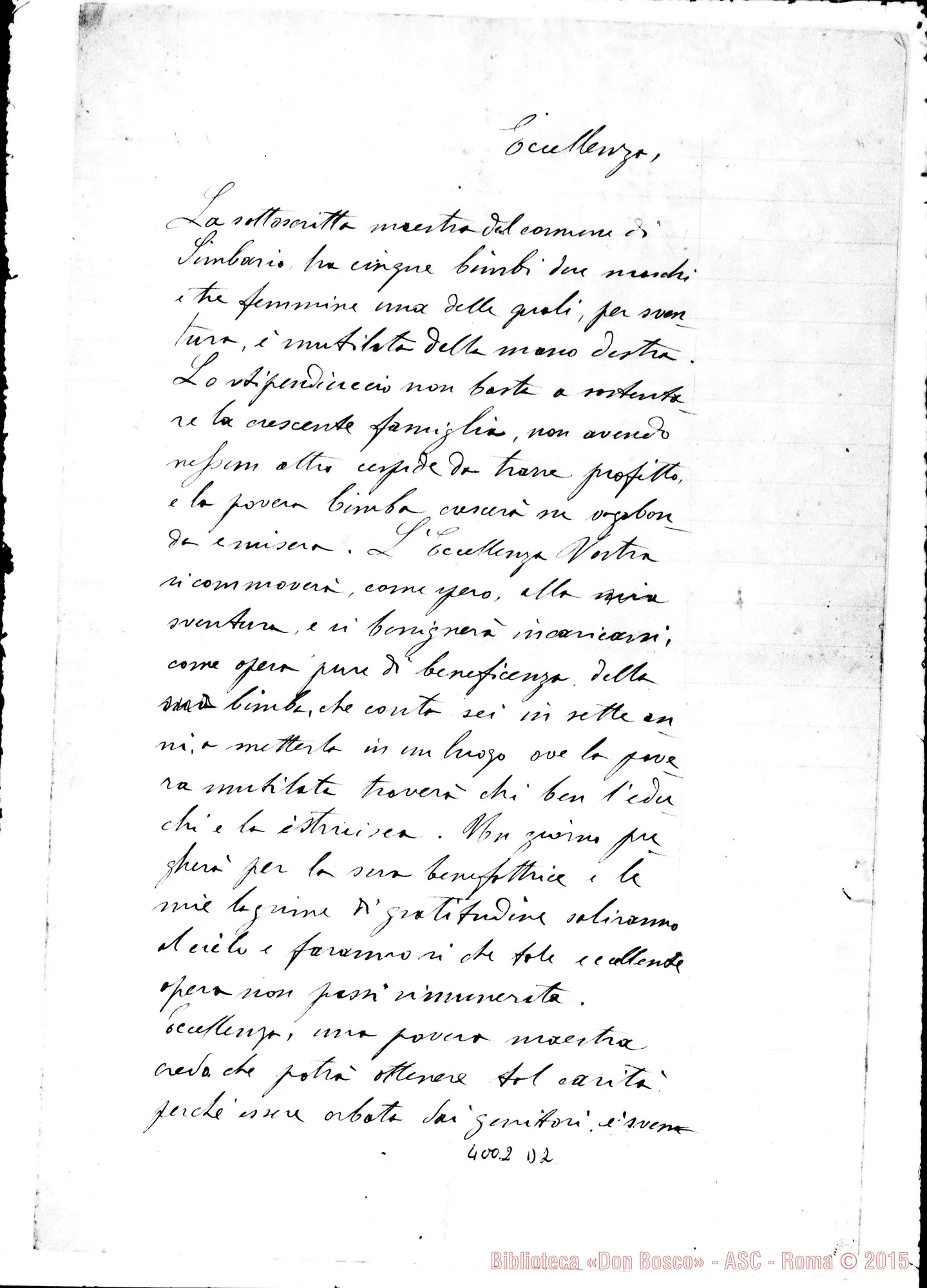 Fotogramma D 2 — Frane. Moretti, insegnante-Eccellenza. Senza data