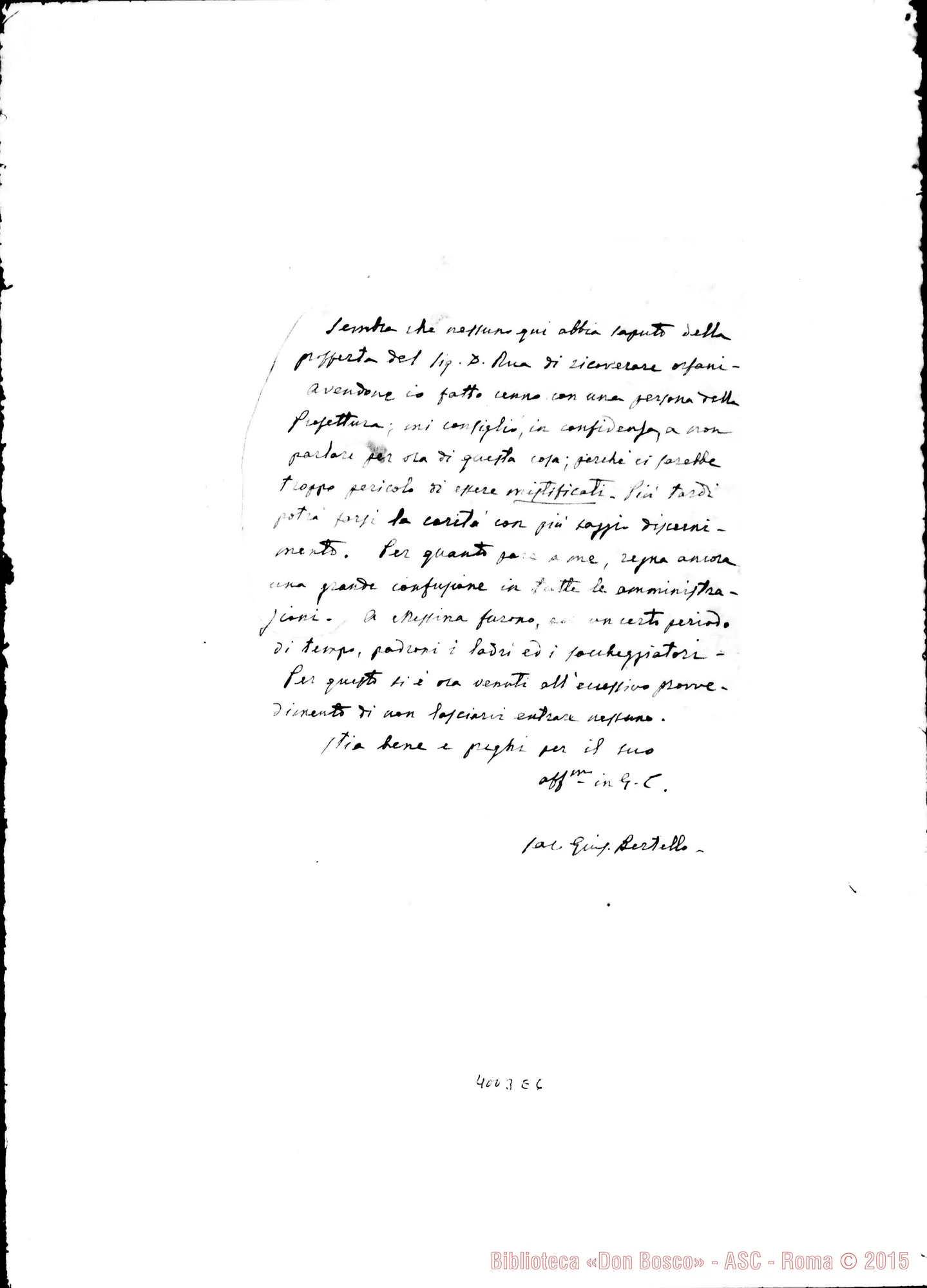 Fotogramma E 6 — Don Bertello-Don Rinaldi. Catania, 2-01-1909