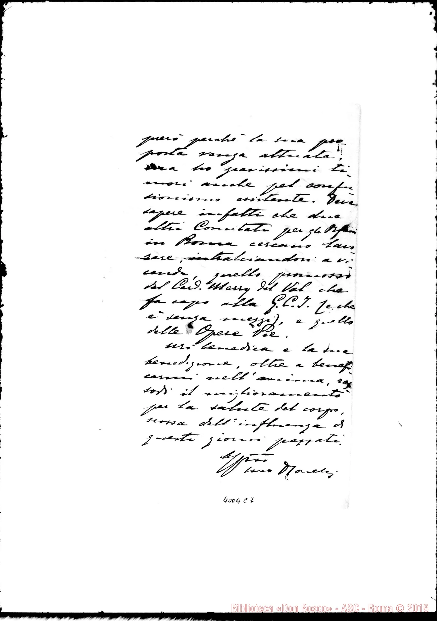 Fotogramma C 7 — Don Arturo Conelli-Don Rua, il 17-01-1909
