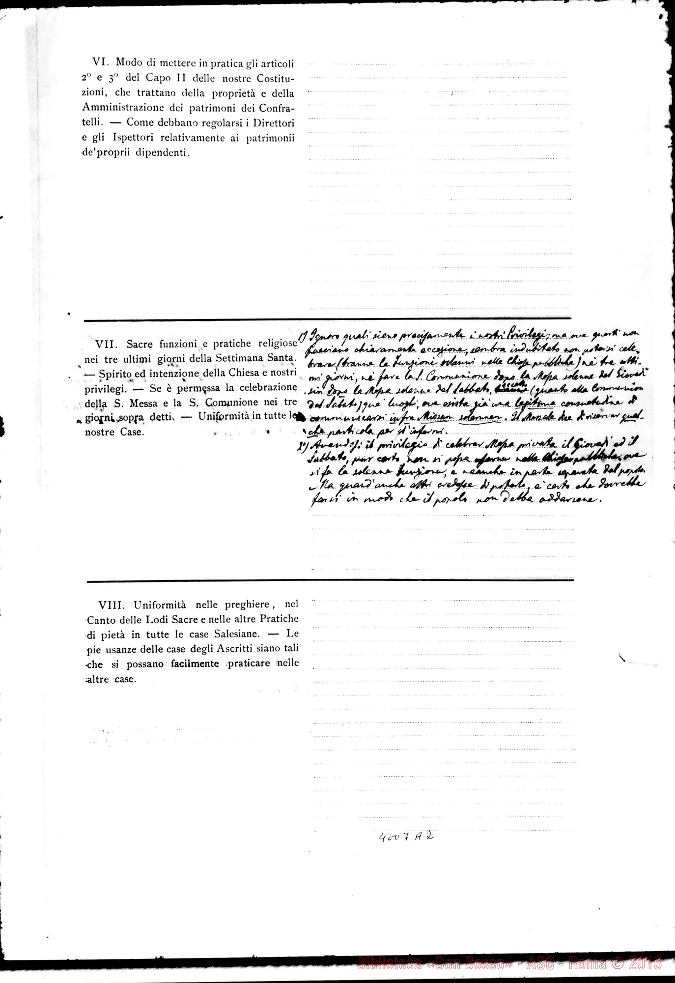 Fotogramma A 2 — Don Cagnoli Francesco