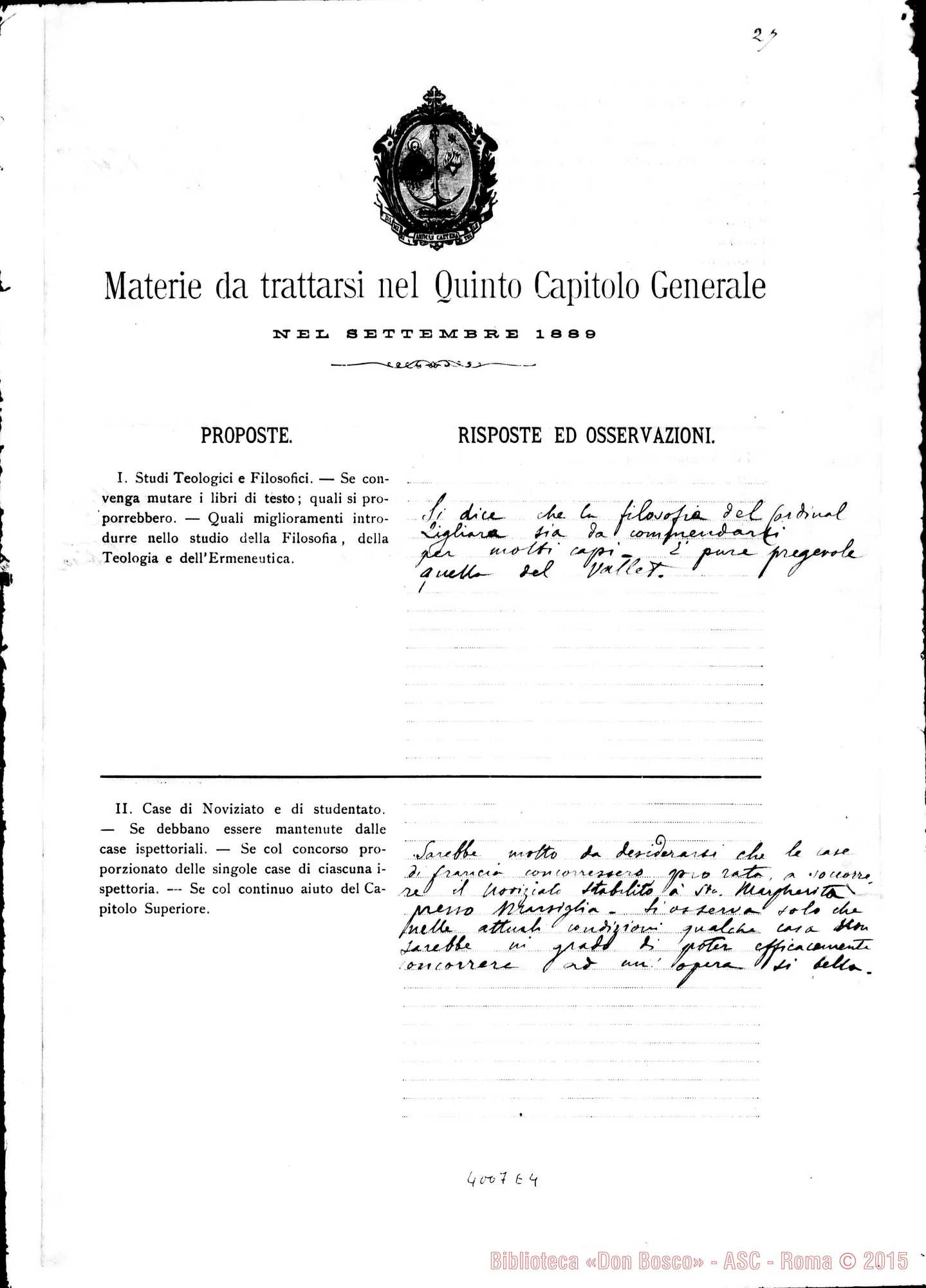 Fotogramma E 4 — Don Fasani Cesare
