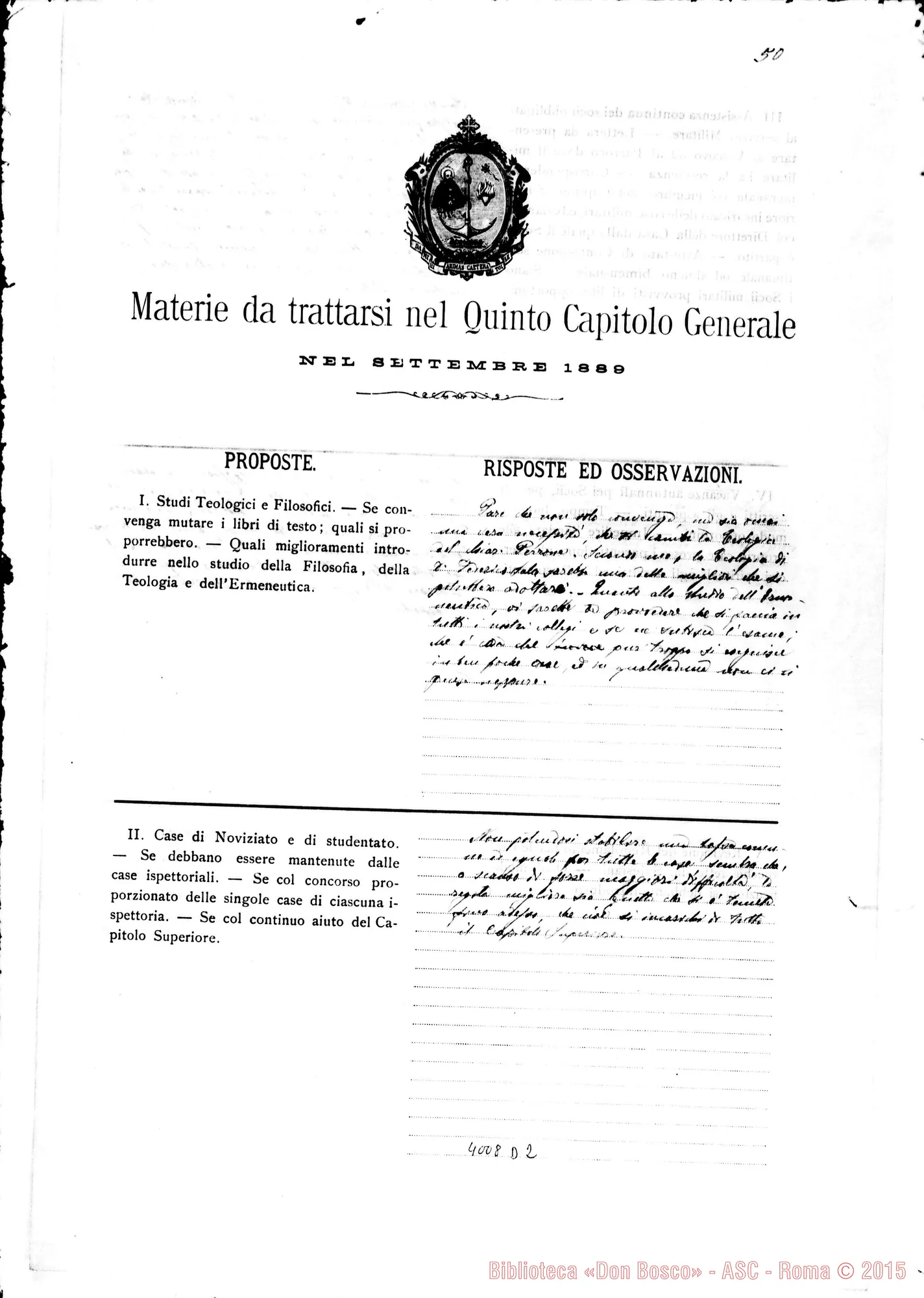 Fotogramma D 2 — Don Morgan ti Enrico
