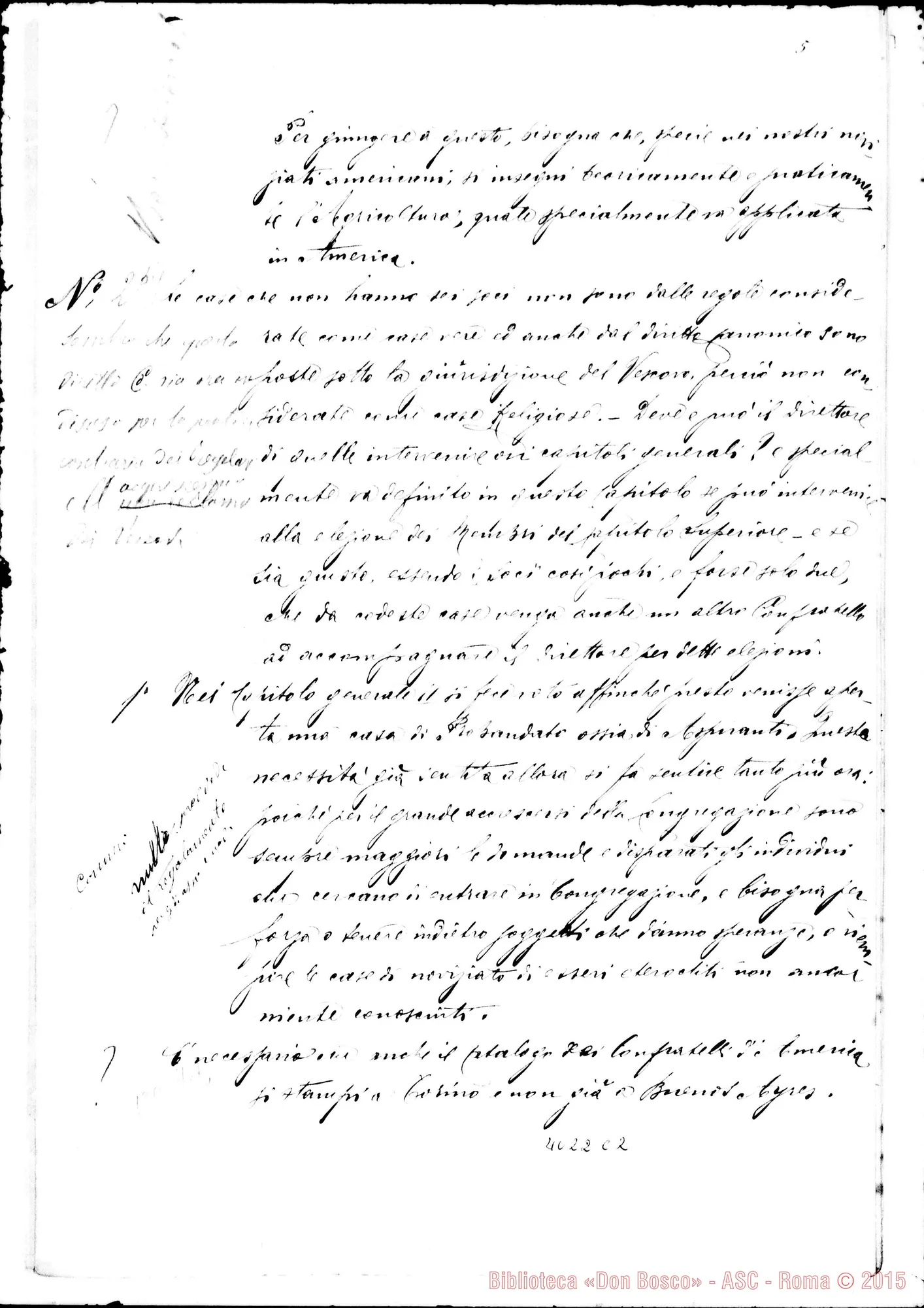 Fotogramma C 2 — Risposte ed osservazioni alla sesta proposta