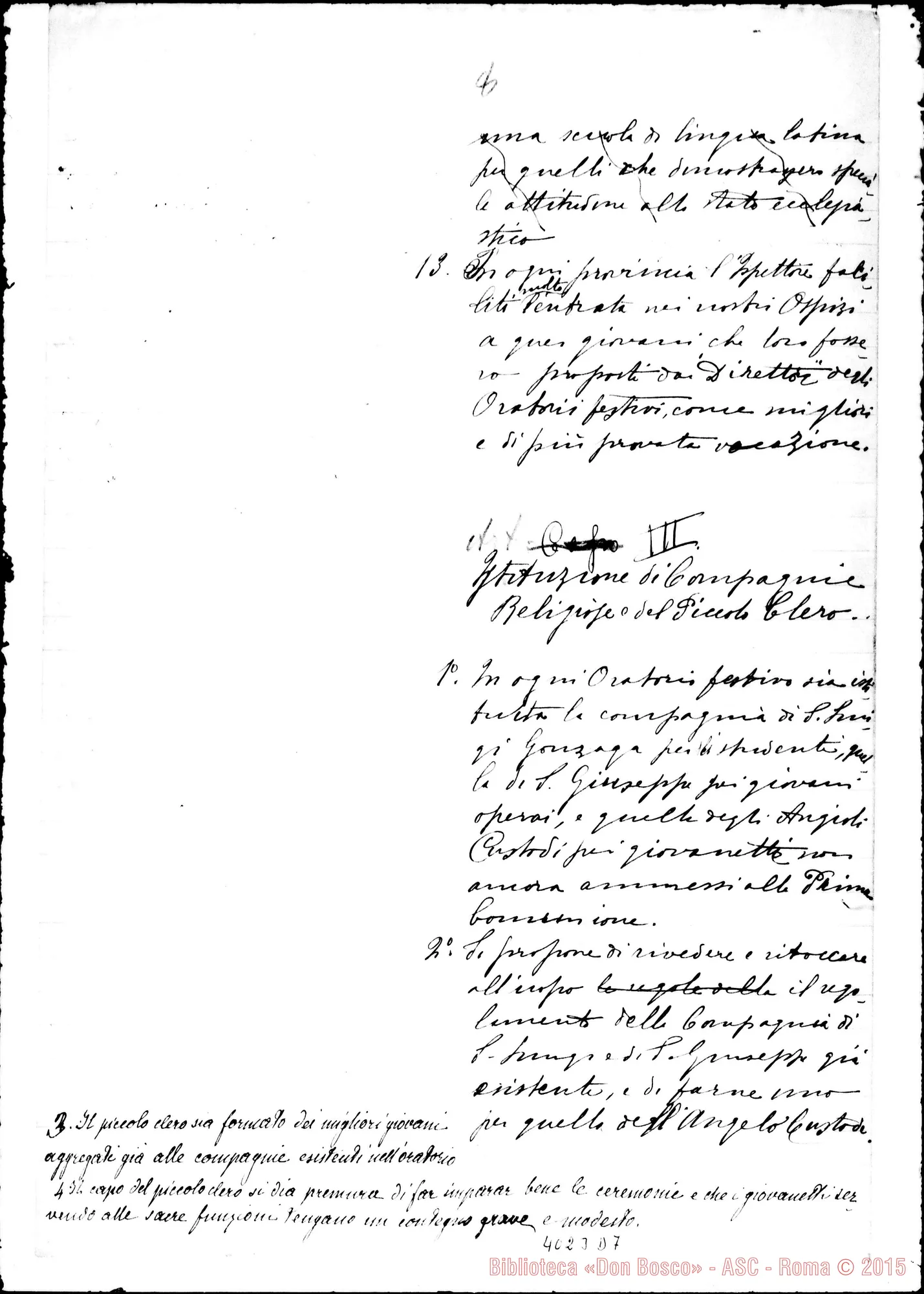Fotogramma D 7 — Relazione dell’ottava commissione