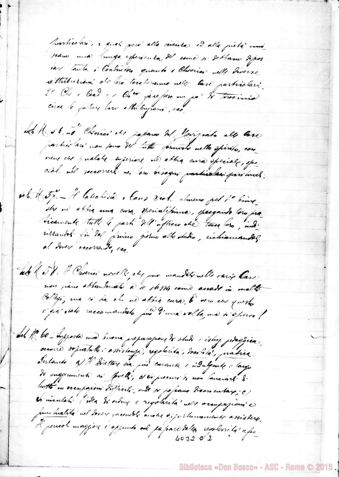 Fotogramma C 2 — Risposte ed osservazioni alla terza proposta