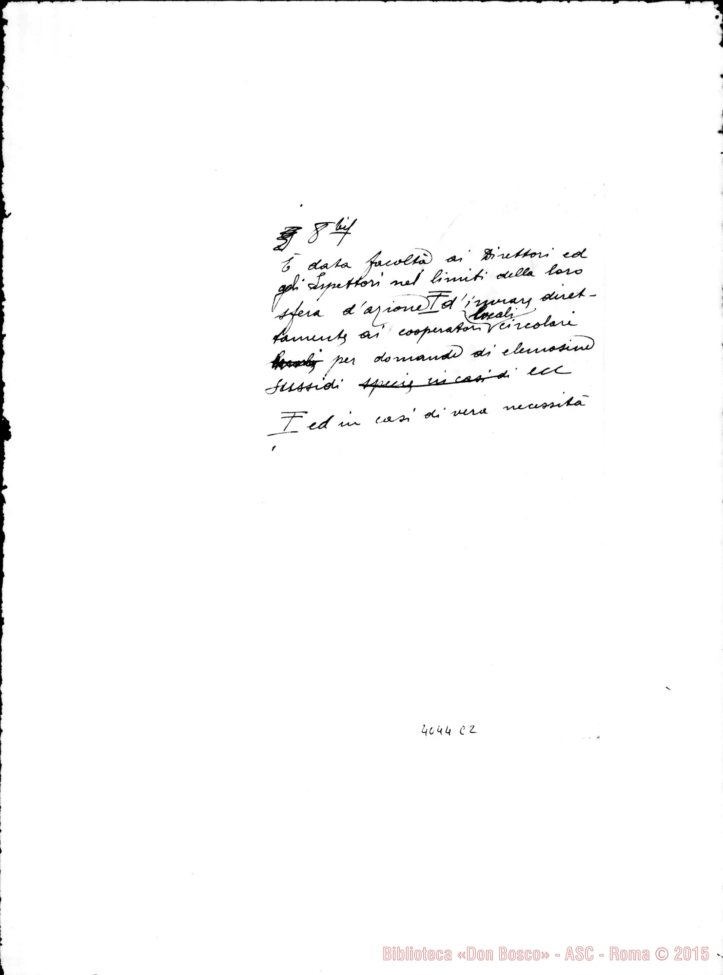 Fotogramma C 2 — Anonime