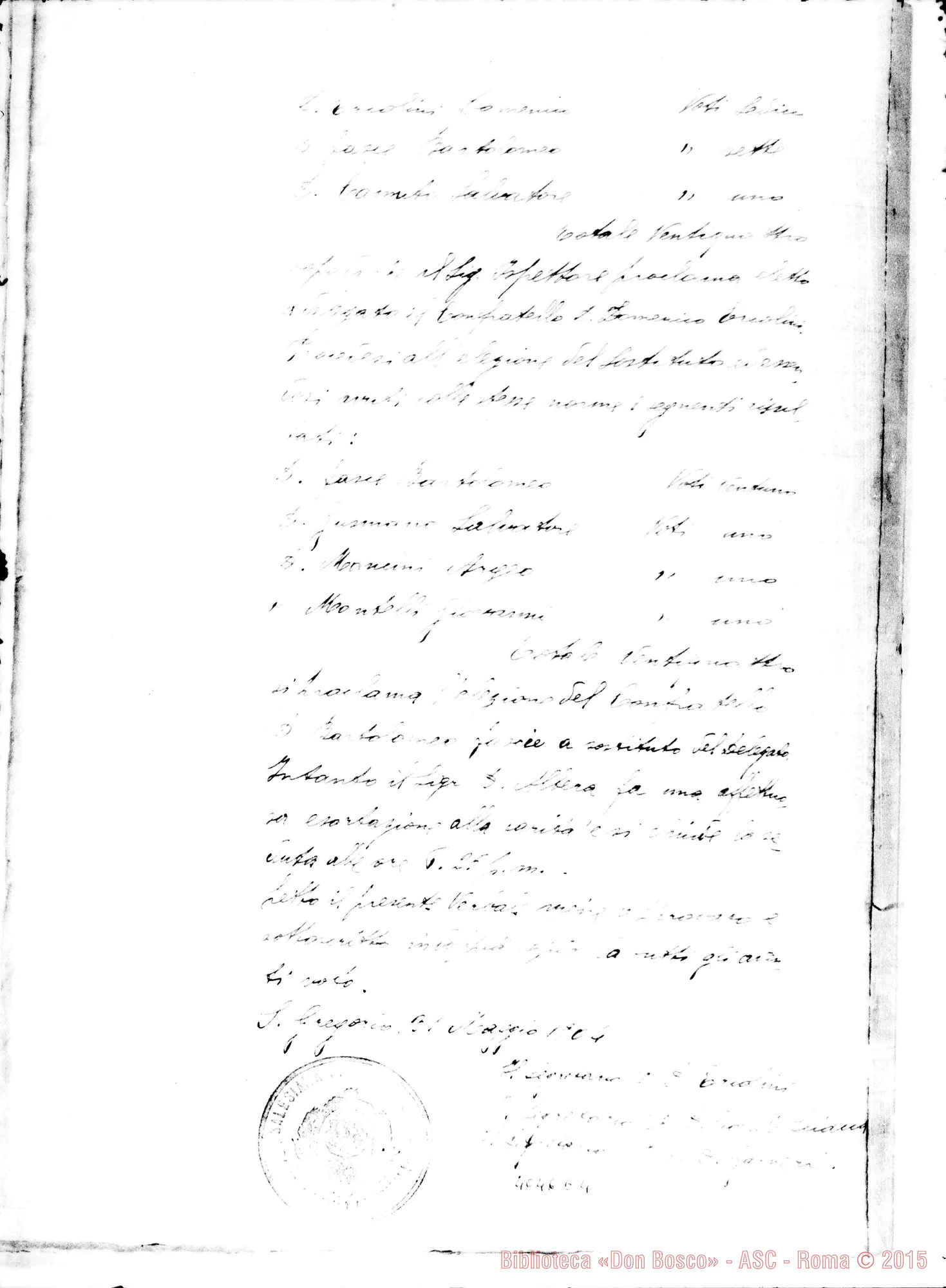 Fotogramma E 4 — Ispettoria Sicula