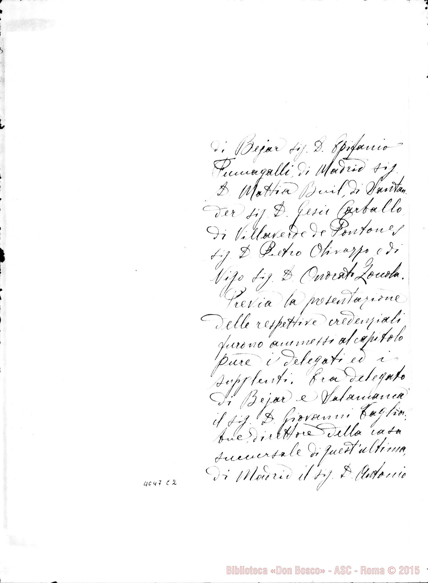 Fotogramma C 2 — Ispettoria Celtica