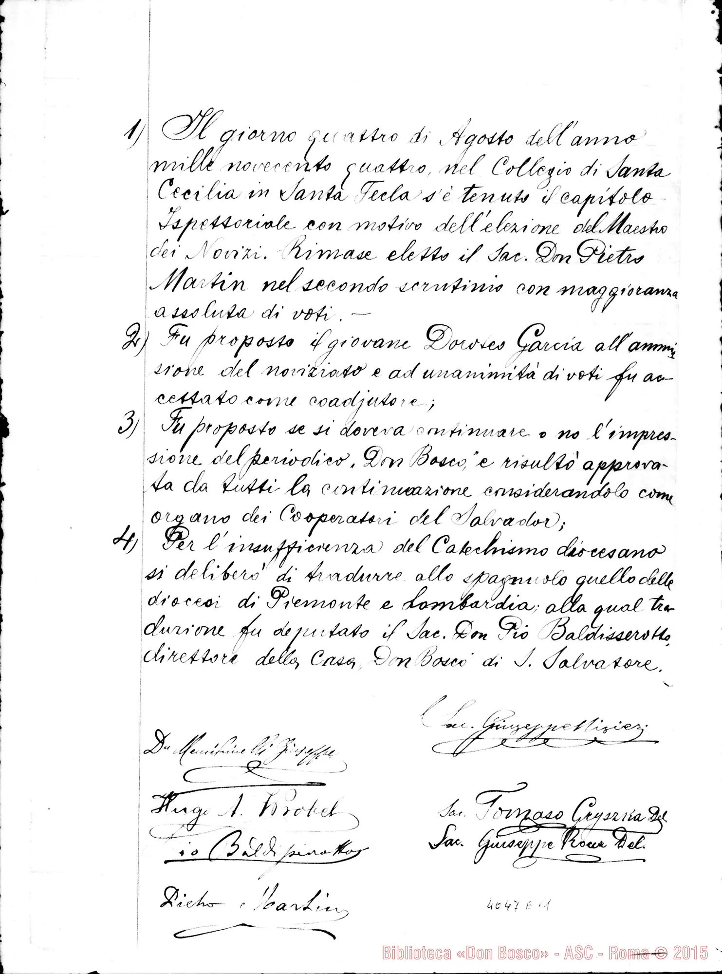 Fotogramma E 11 — Ispettoria America Centrale