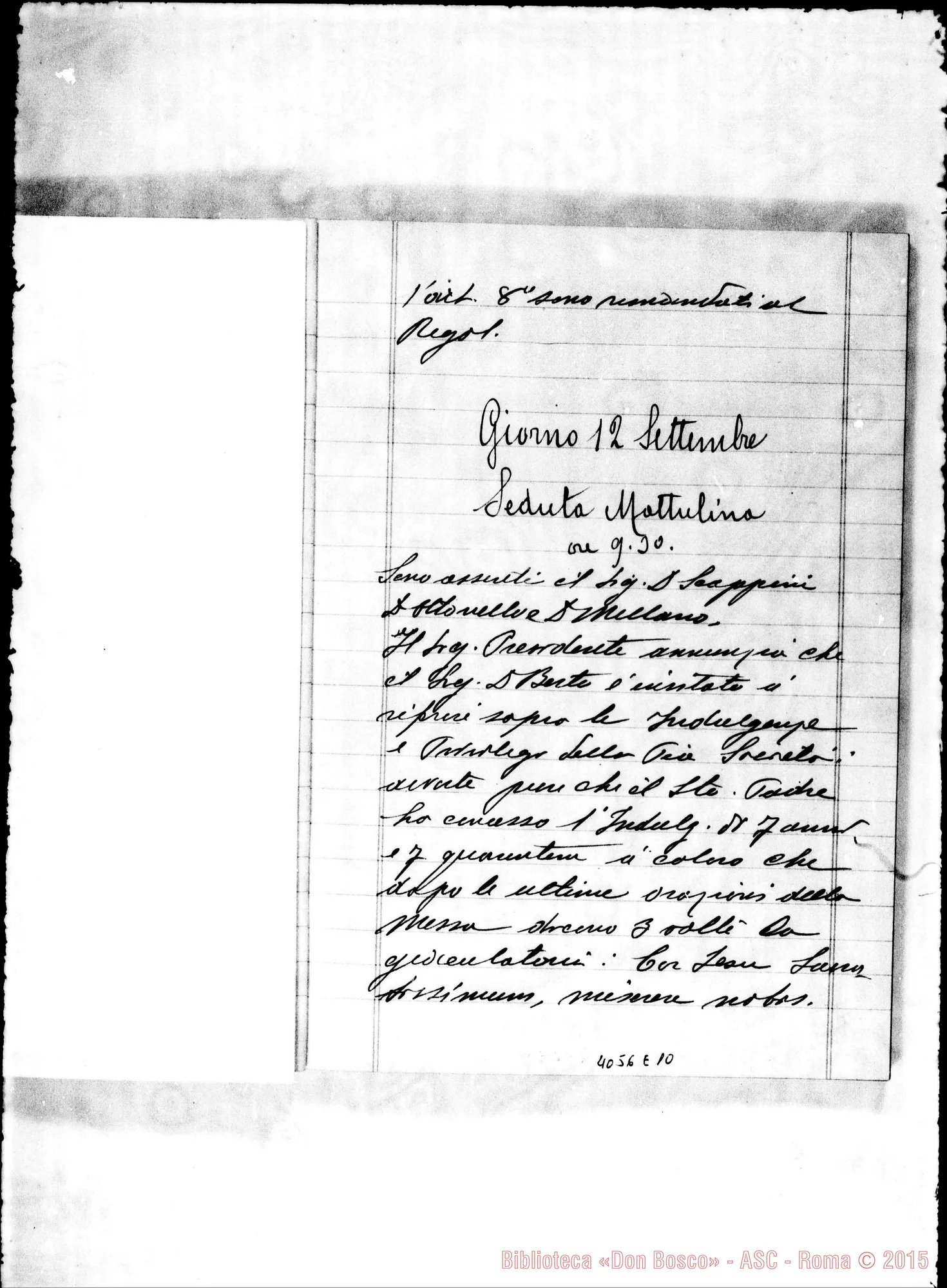 Fotogramma E 10