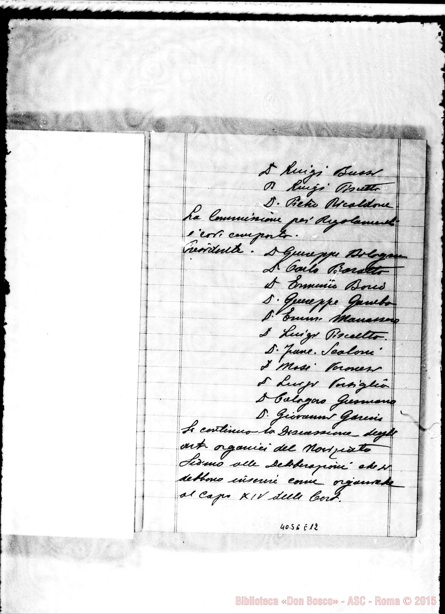 Fotogramma E 12