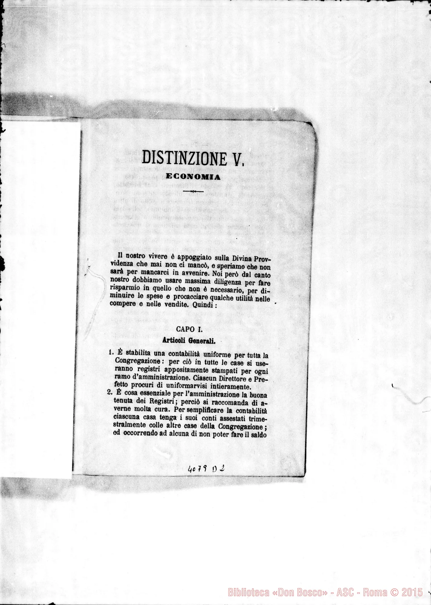 Fotogramma D 2 — - Economia