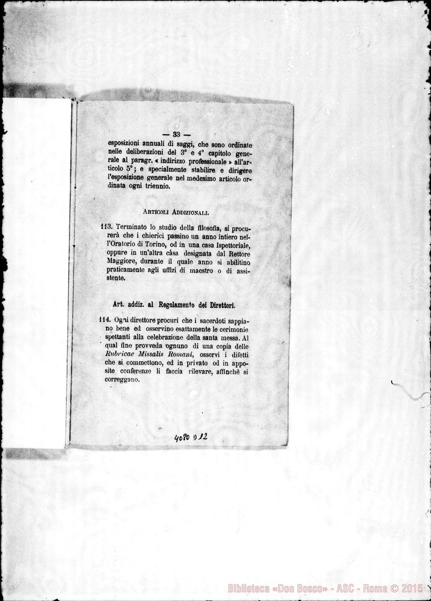 Fotogramma D 12 — Deliberazioni