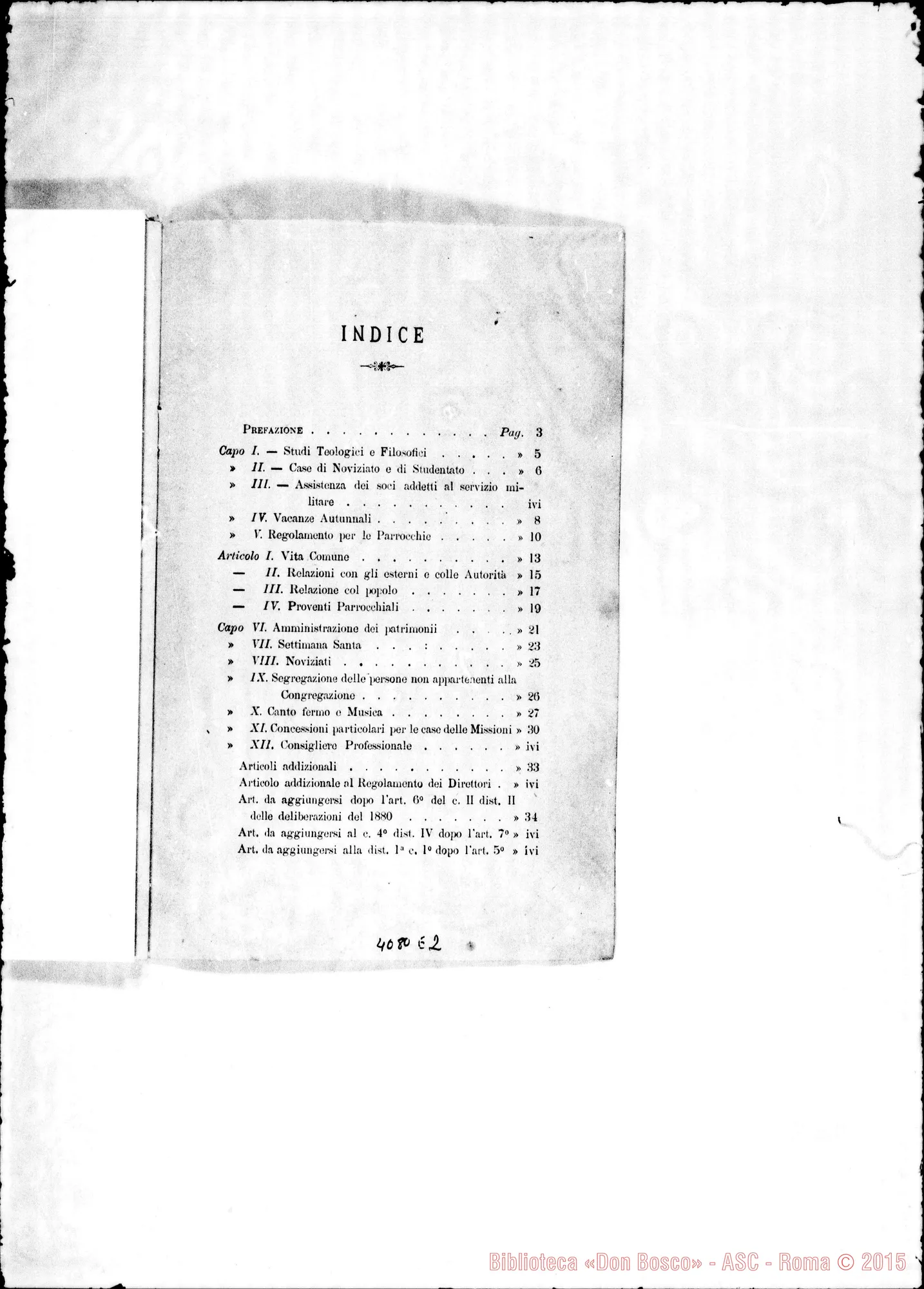 Fotogramma E 2 — Deliberazioni
