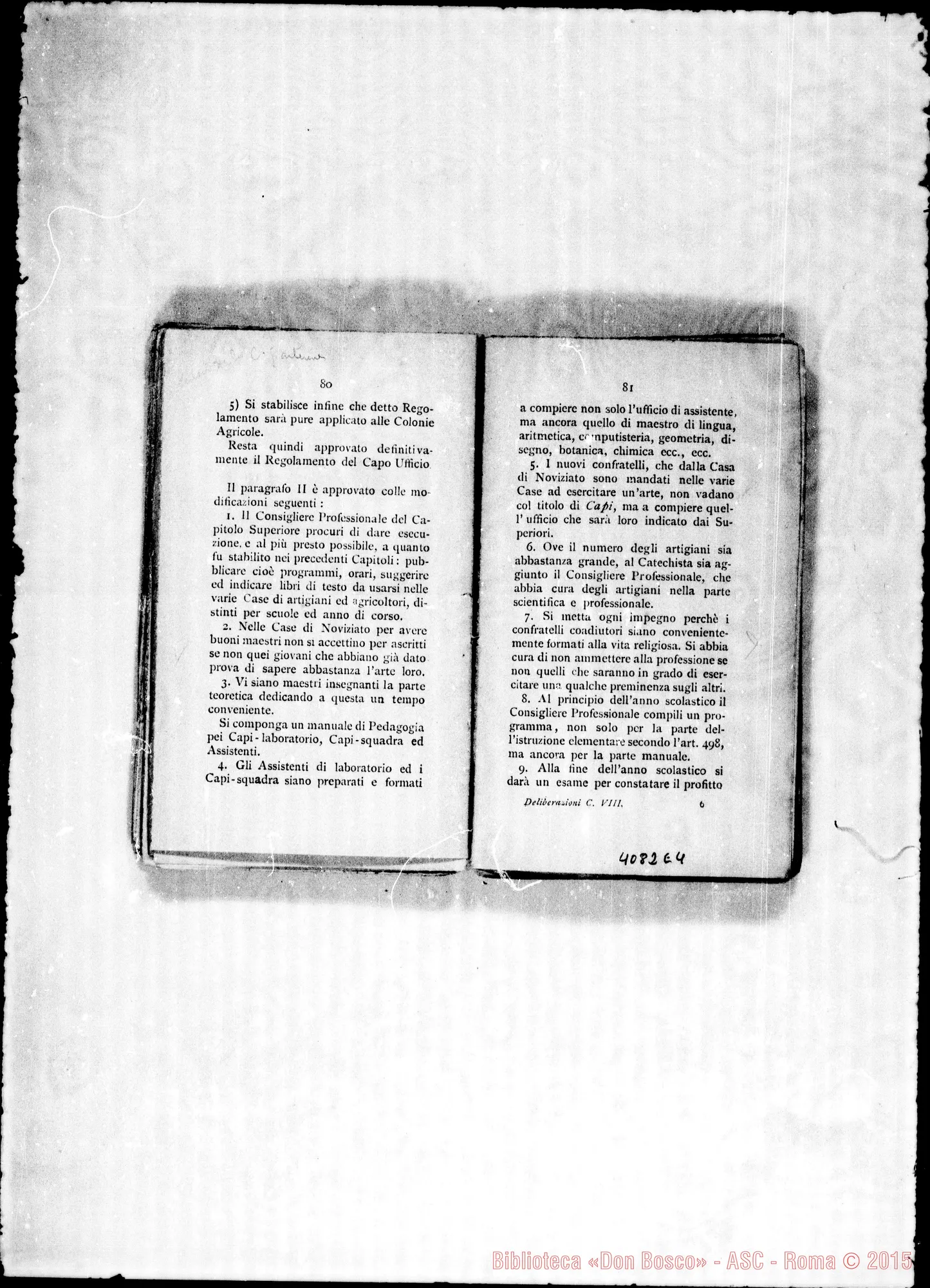 Fotogramma E 4 — Deliberazioni