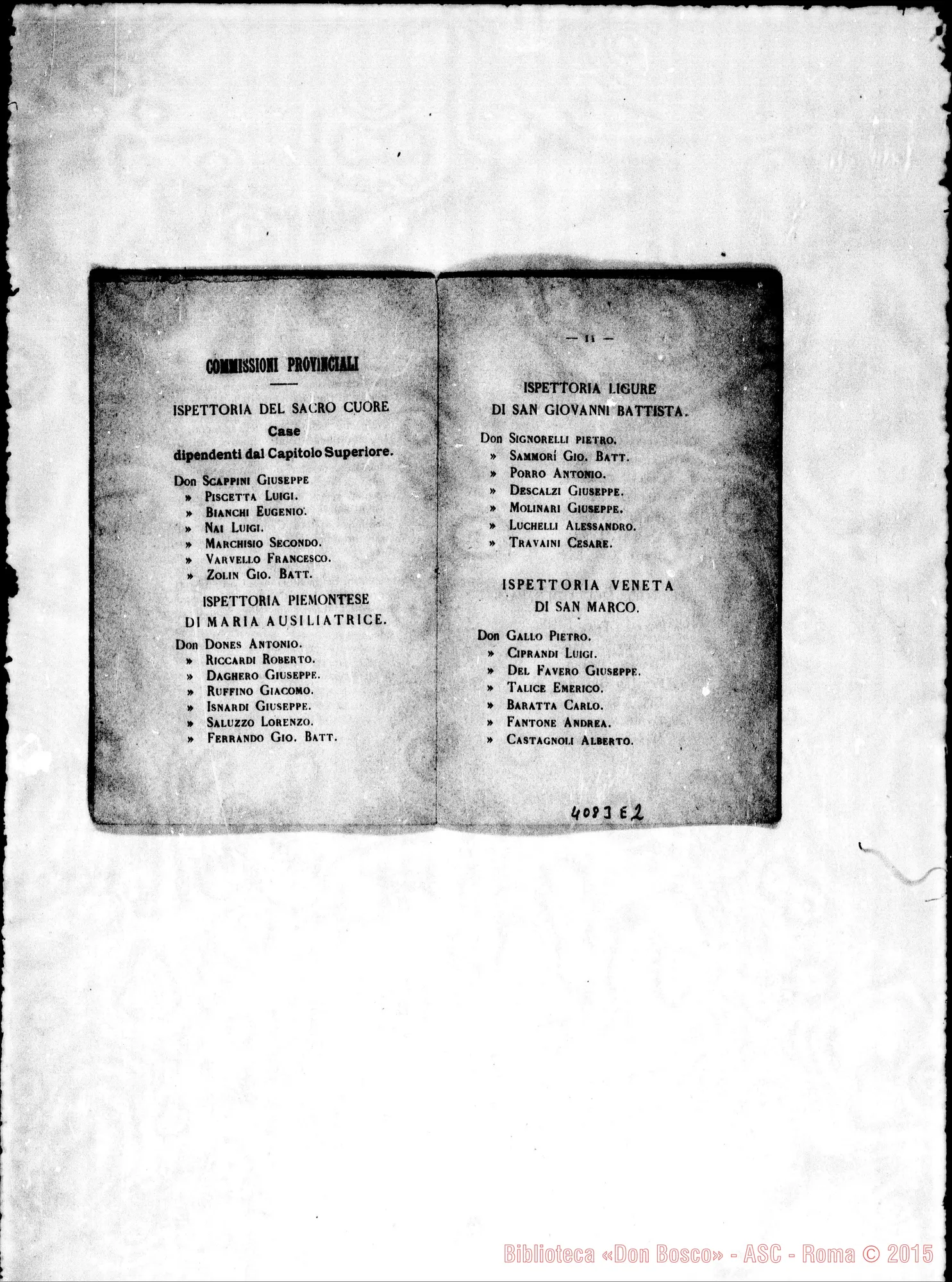 Fotogramma E 2 — Deliberazioni