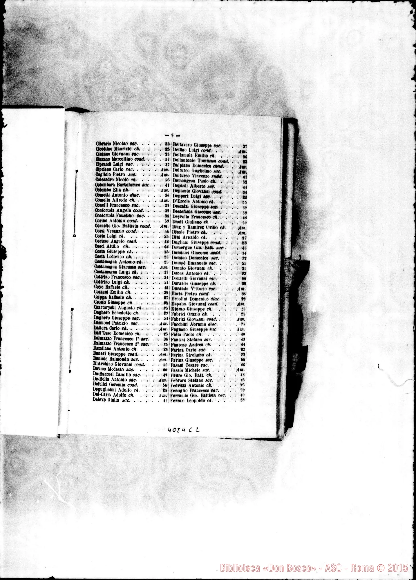 Fotogramma C 2