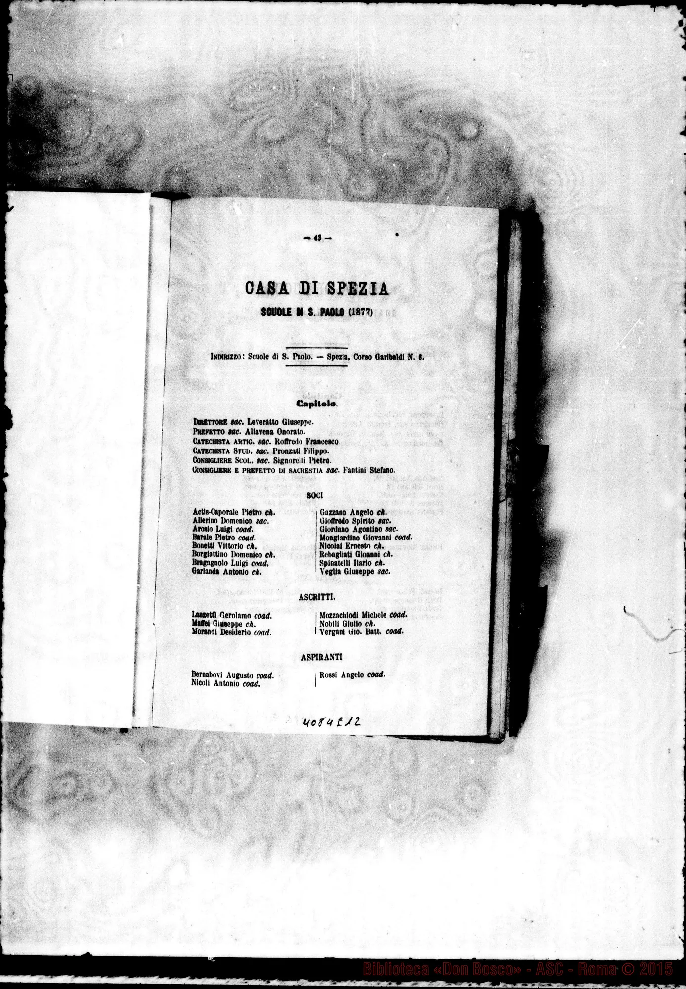 Fotogramma E 12