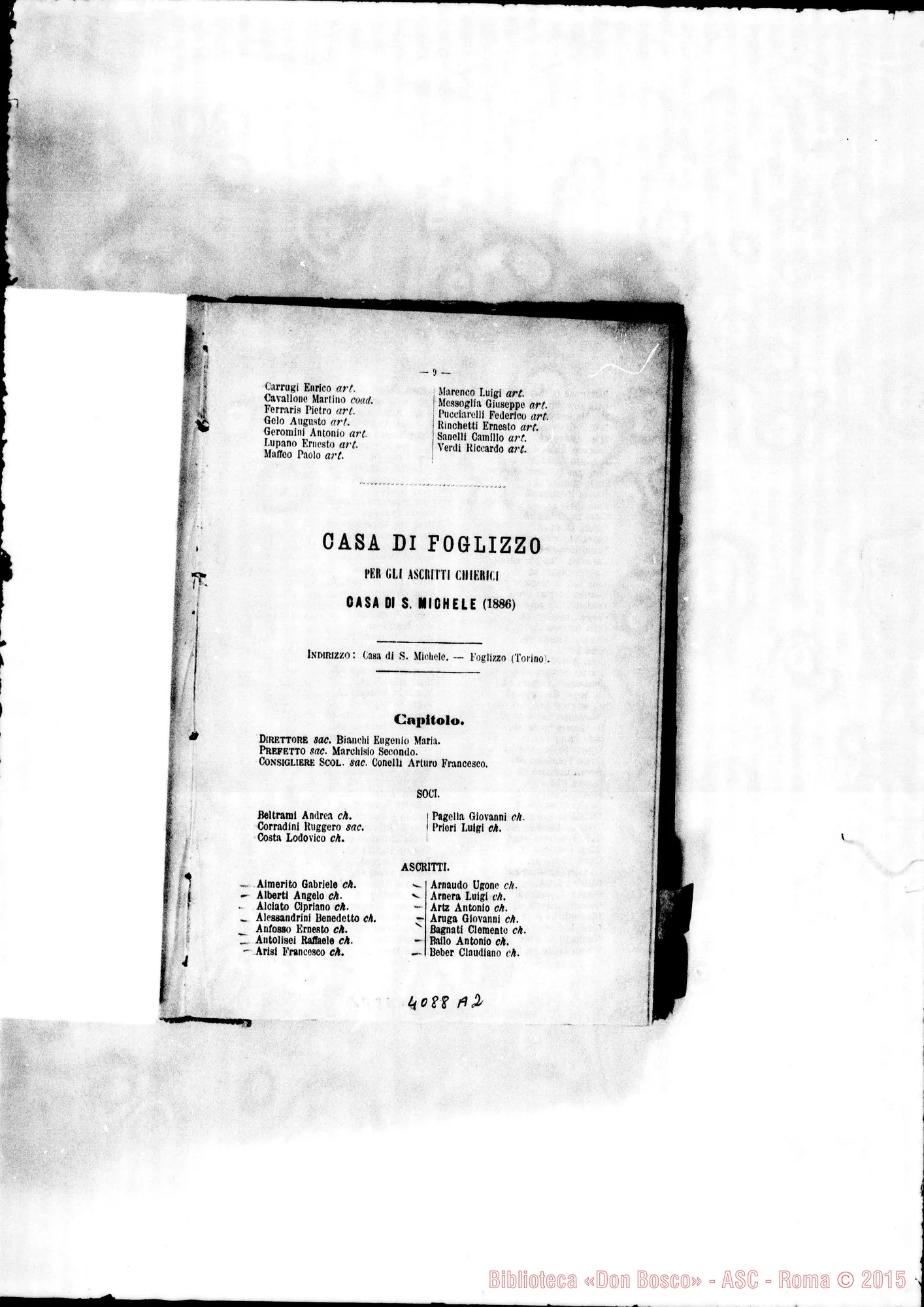 Fotogramma A 2 — 1891: Europa