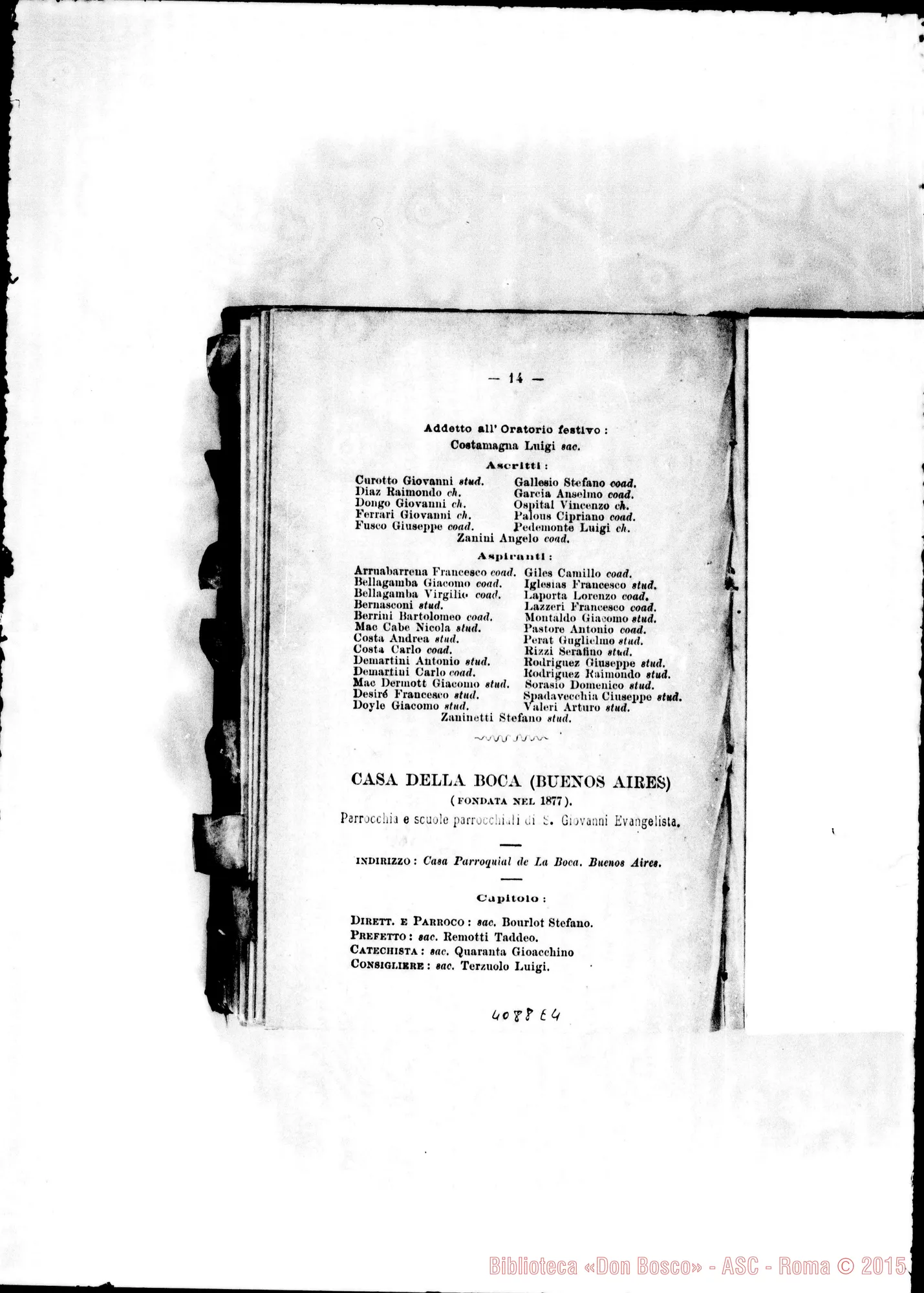Fotogramma E 4 — America