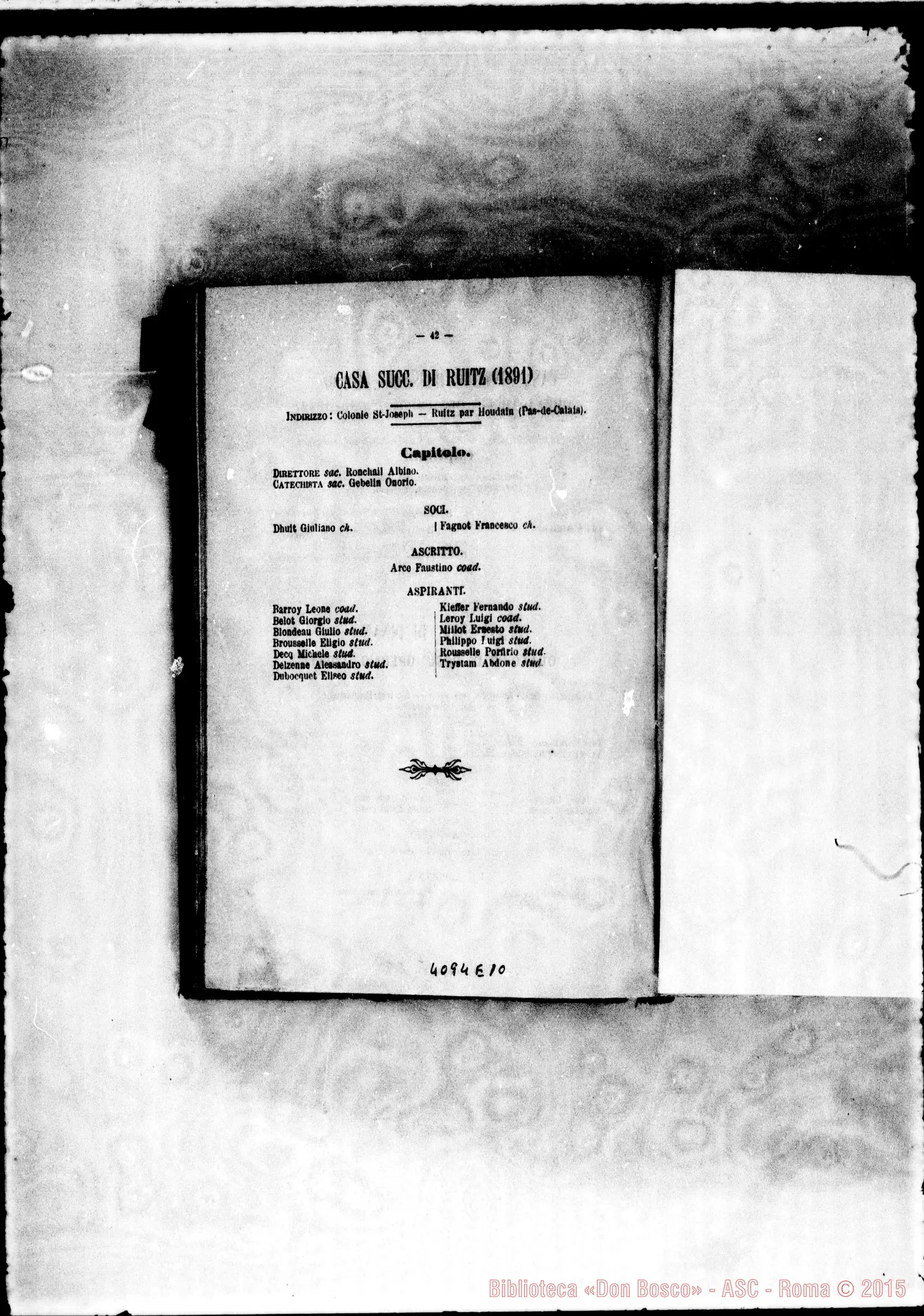 Fotogramma E 10