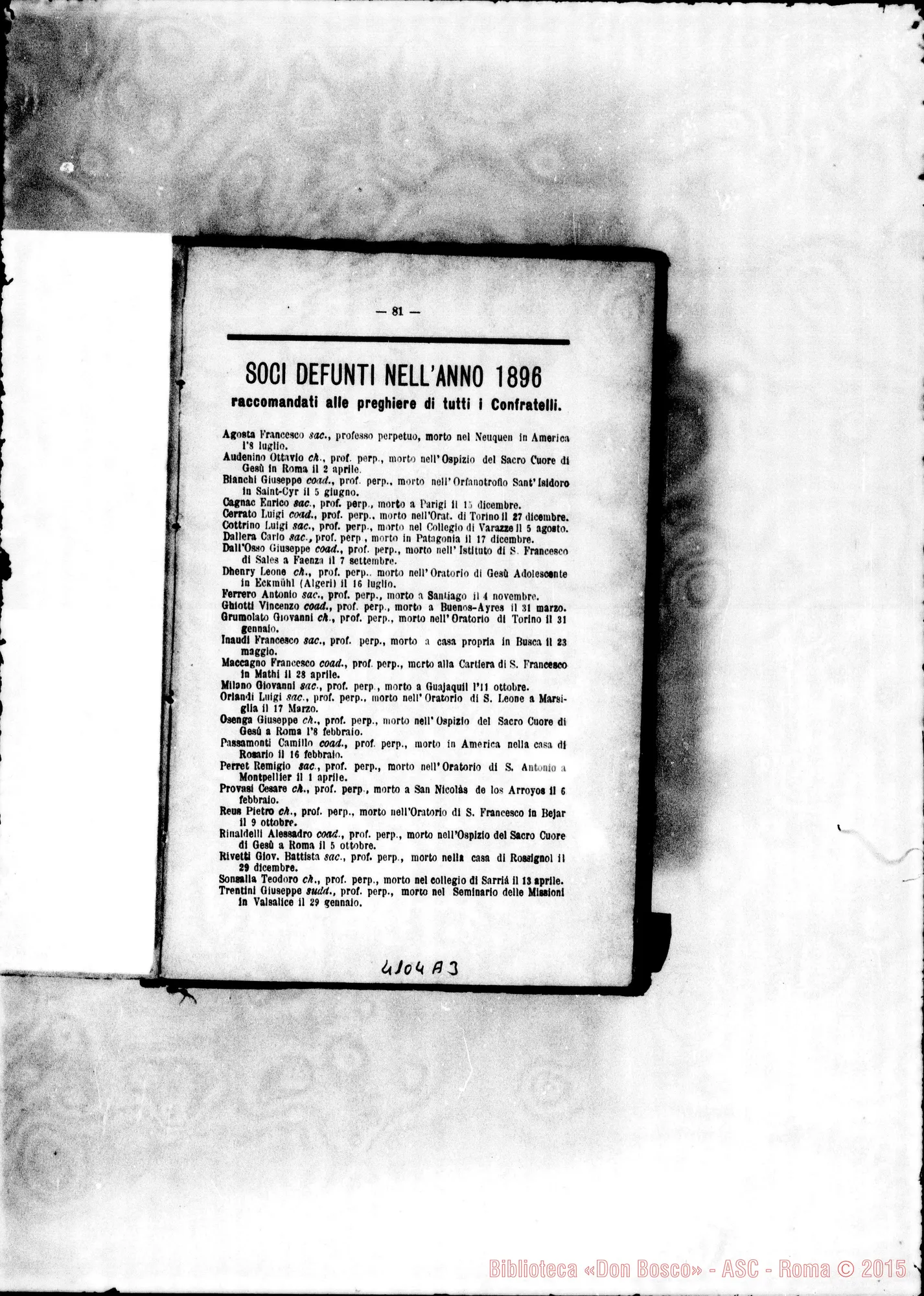 Fotogramma A 3 — 1897: Europa-Asia-Africa