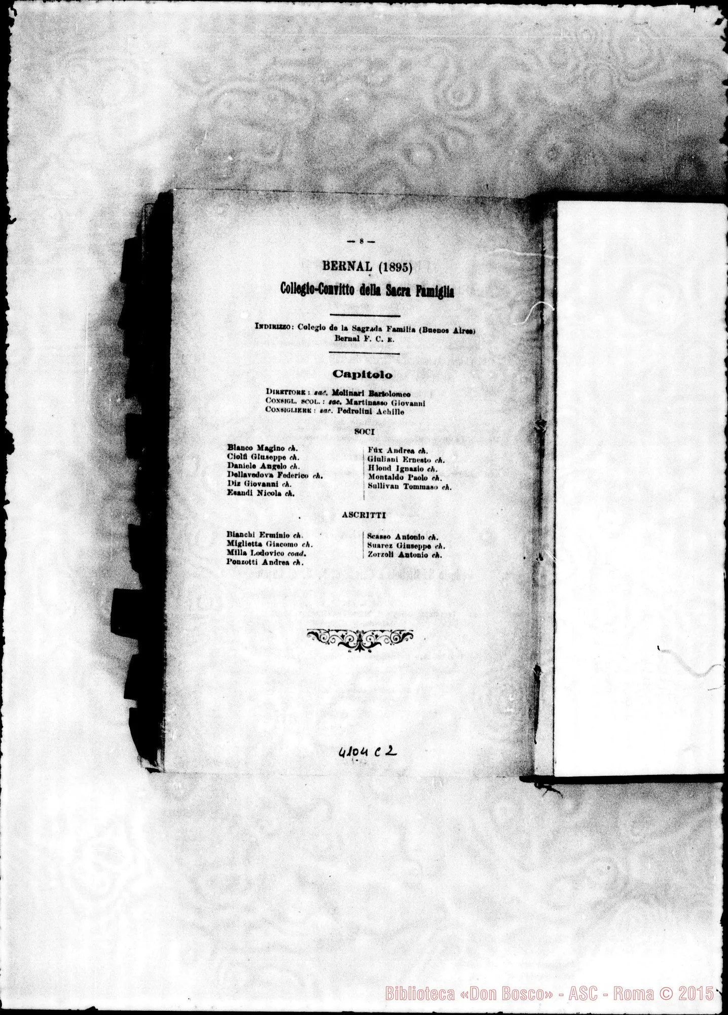 Fotogramma C 2 — America